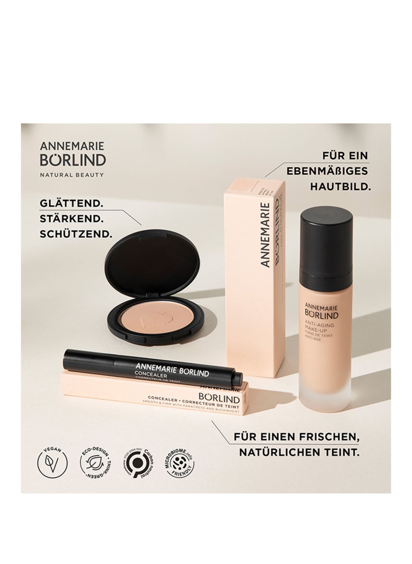 ANNEMARIE BÖRLIND FLUID MAKE-UP: HONEY