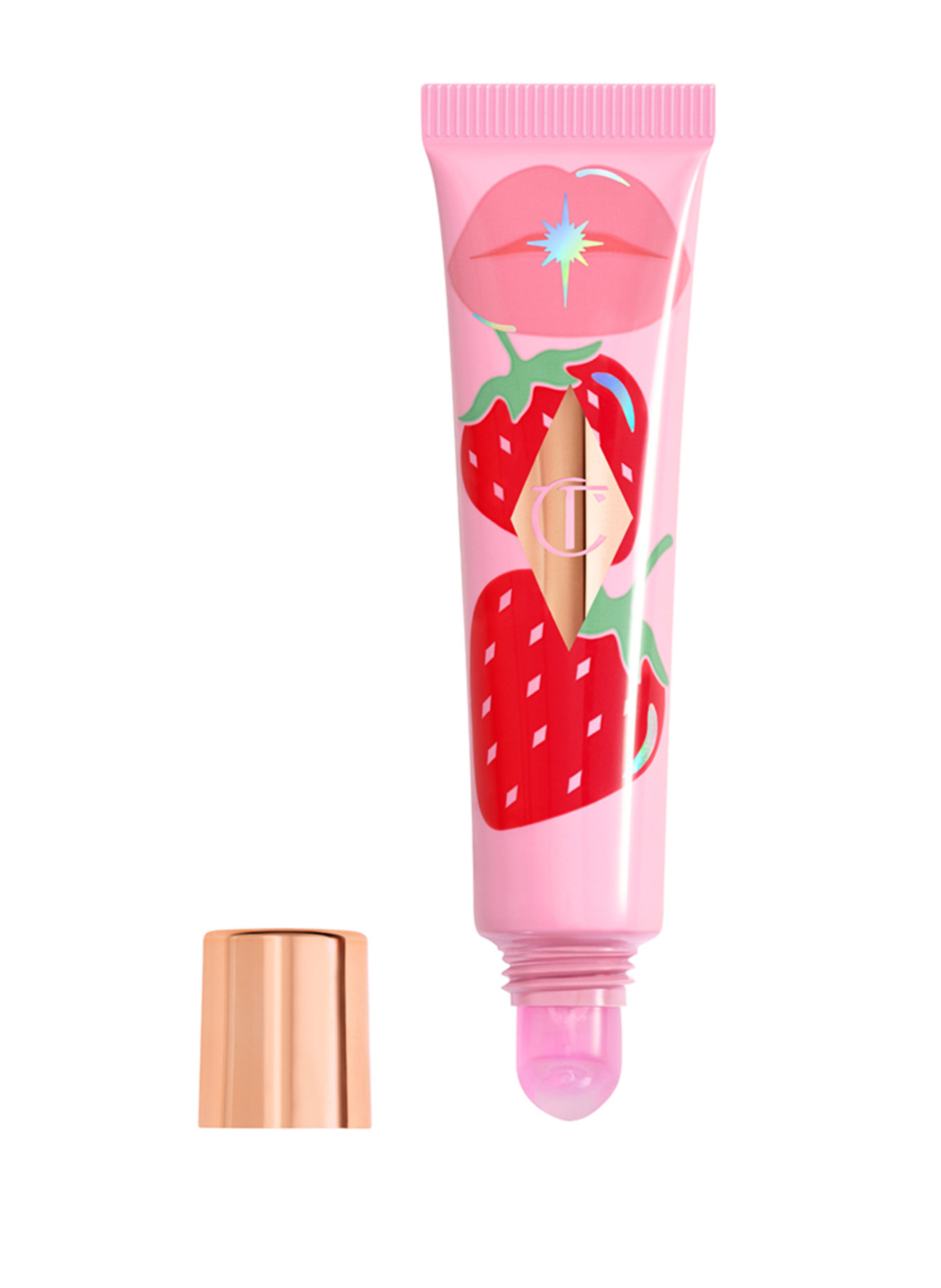 Charlotte Tilbury UNREAL LIPS HEALTHY GLOW NECTAR OIL: JUICYLICIOUS STRAWBERRY VANILLA