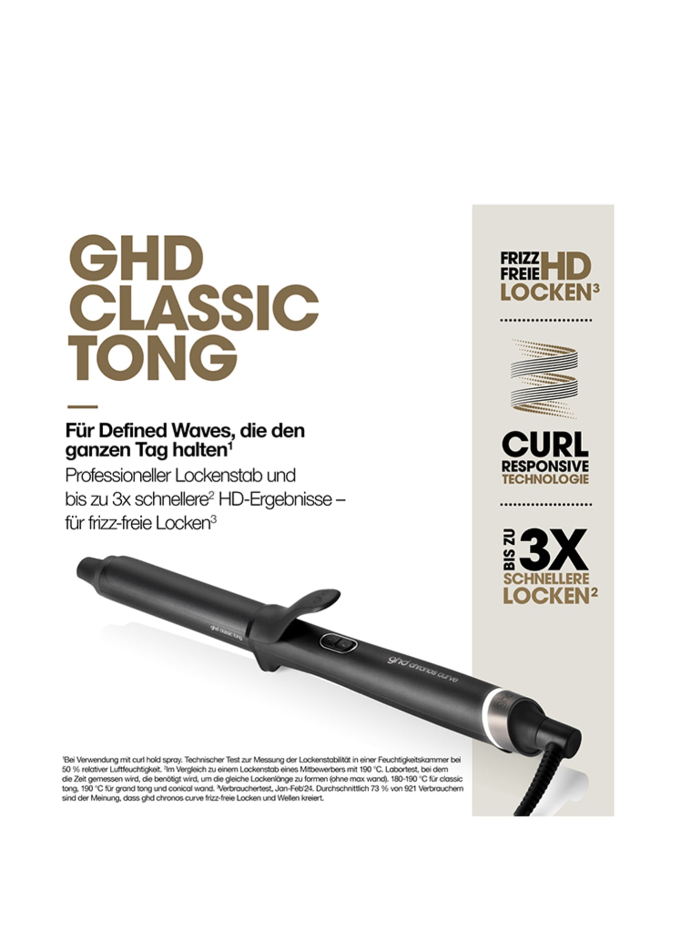 ghd CHRONOS CURVE CLASSIC​​ TONG