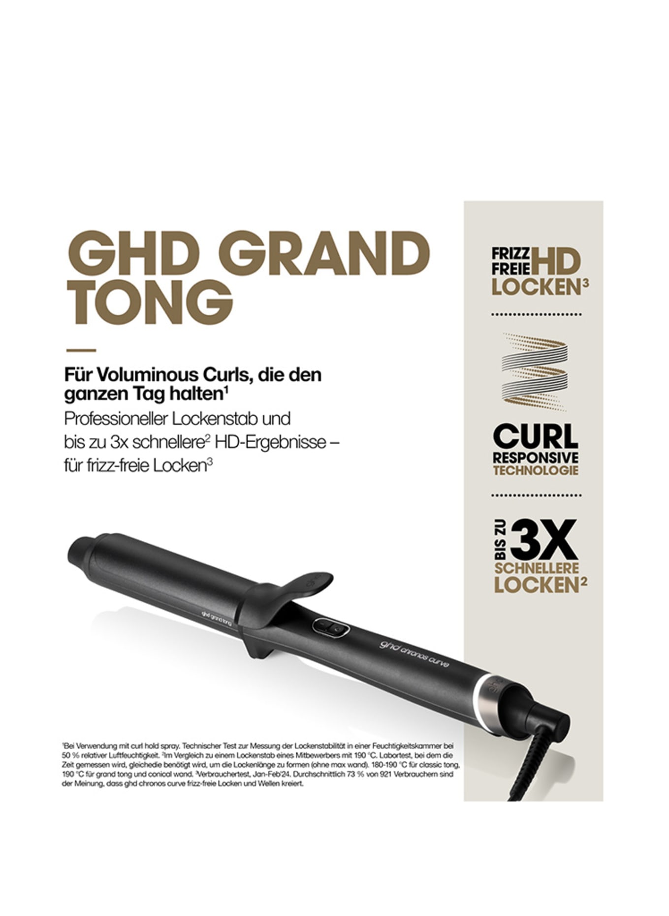 ghd CHRONOS CURVE GRAND TONG