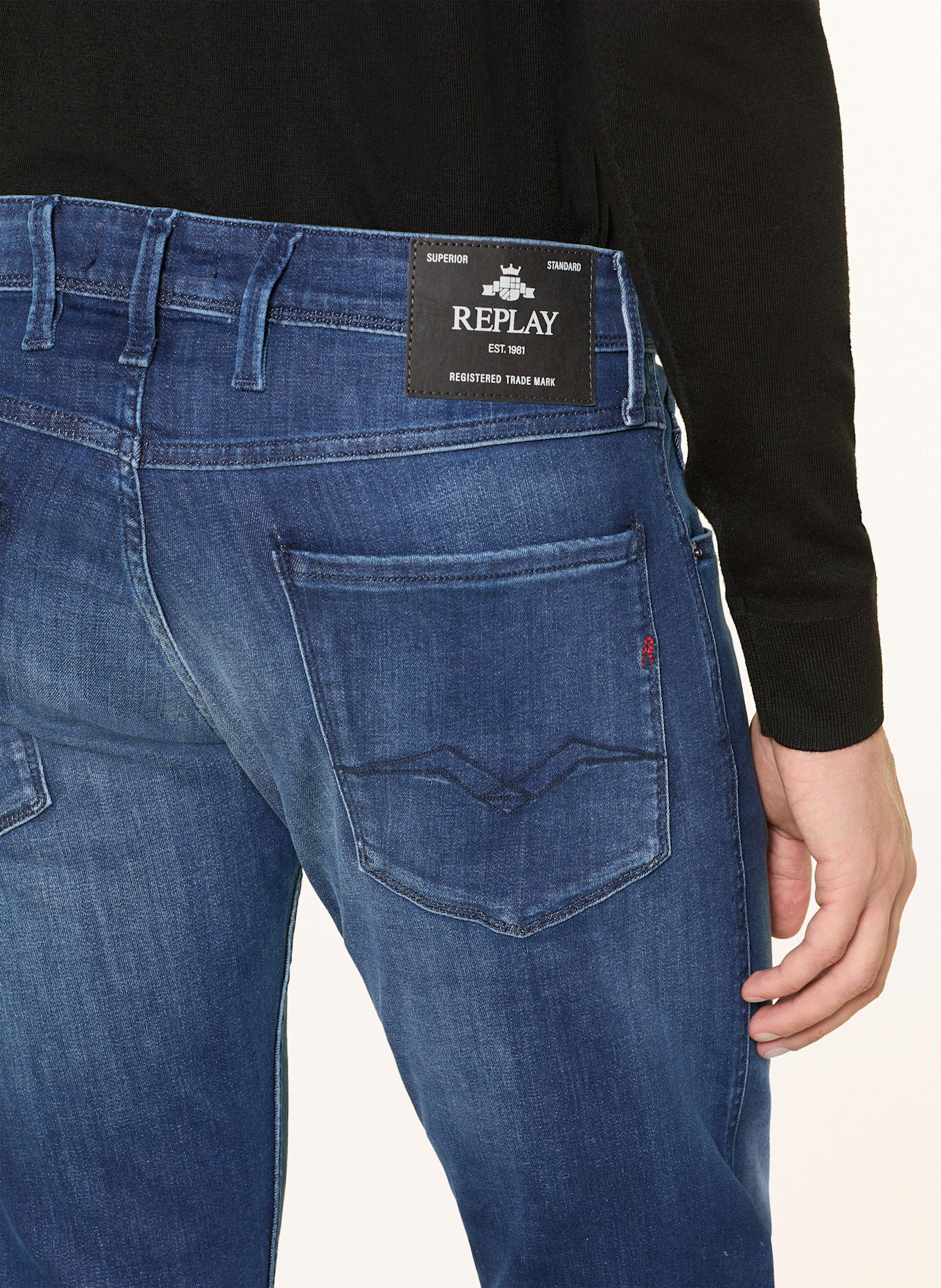 REPLAY Jeans Slim Fit: 009 MEDIUM BLUE