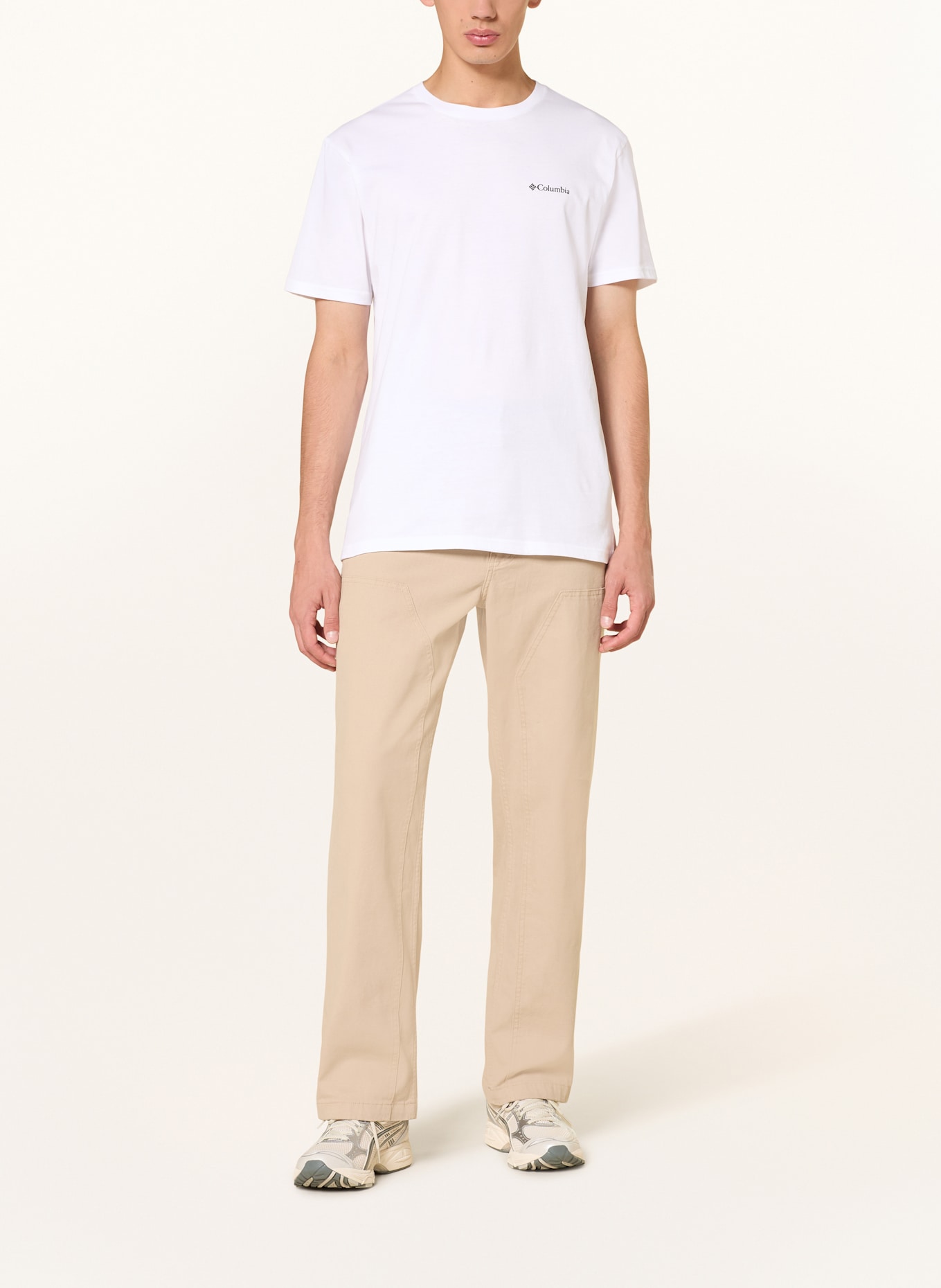 Columbia T-Shirt: WEISS