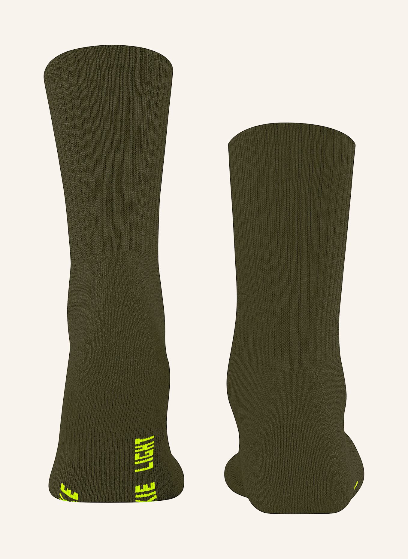 FALKE Socken WALKIE LIGHT mit Merinowolle: 7436 artichoke