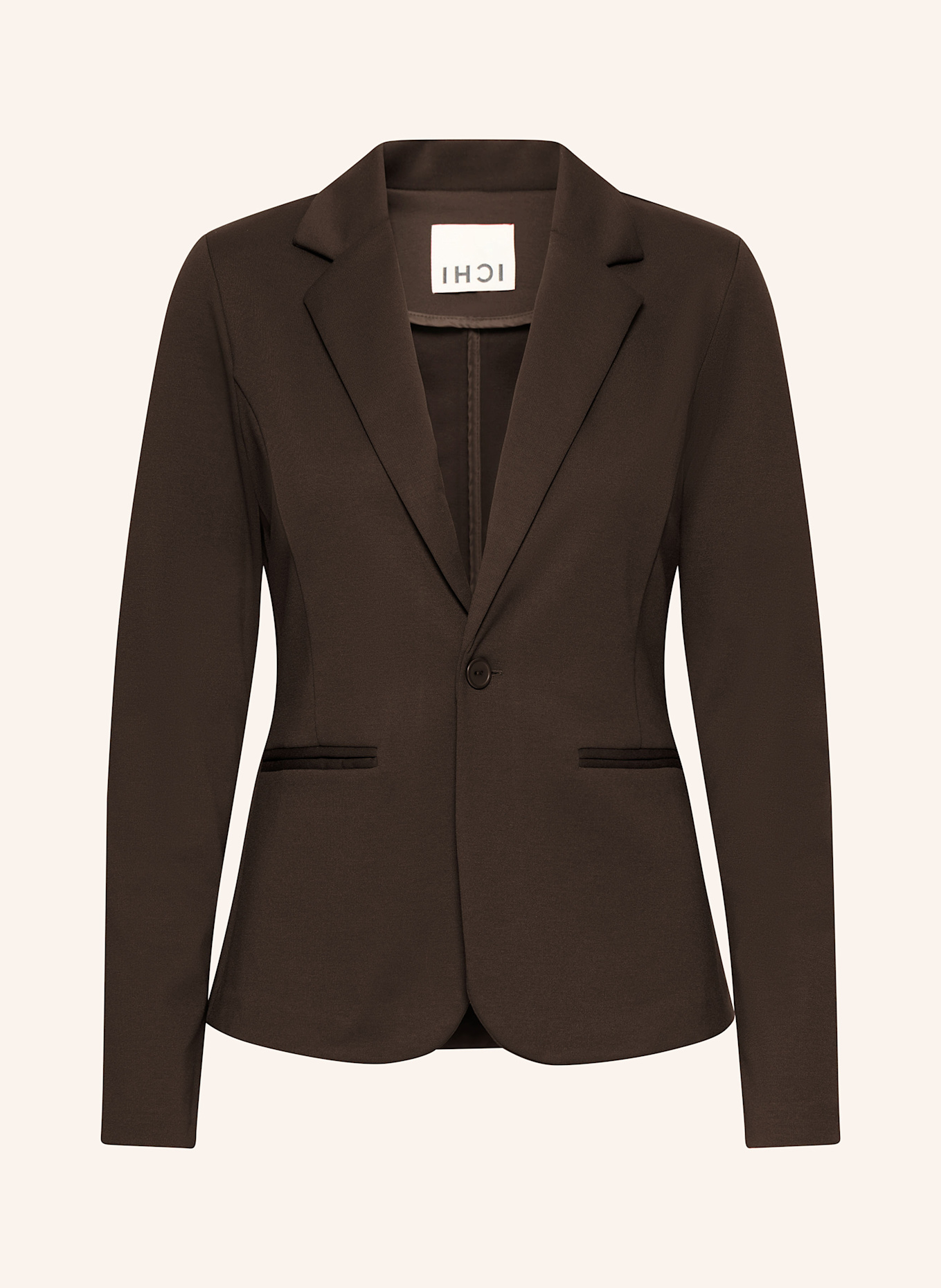 ICHI Jerseyblazer IHKATE: DUNKELBRAUN