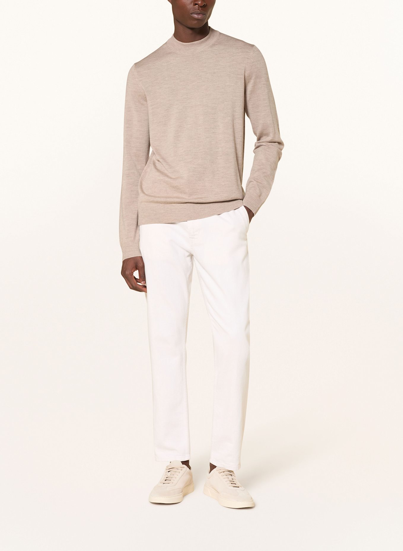 JOOP! Strickpullover: HELLBRAUN