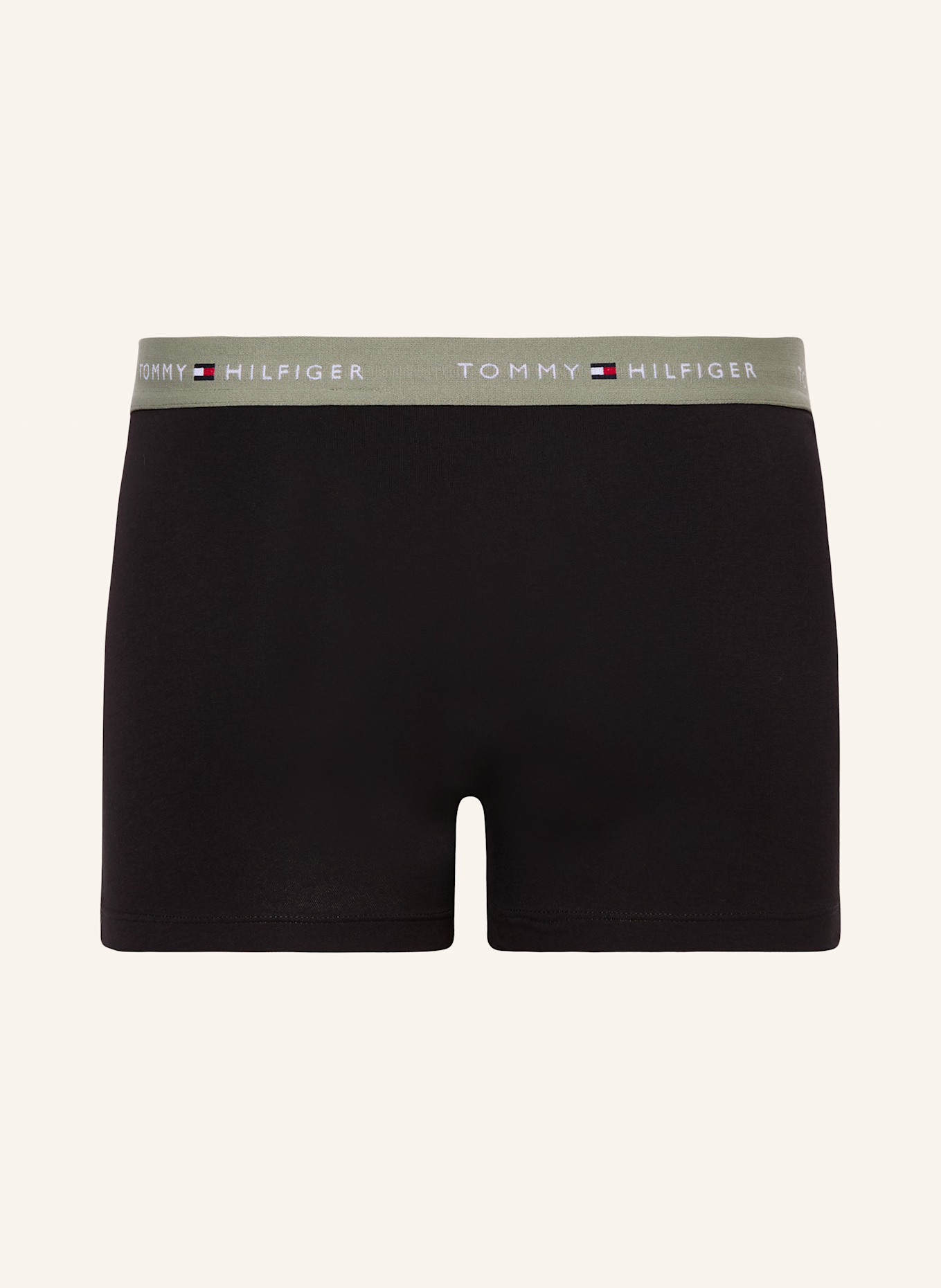 TOMMY HILFIGER 3er-Pack Boxershorts: SCHWARZ