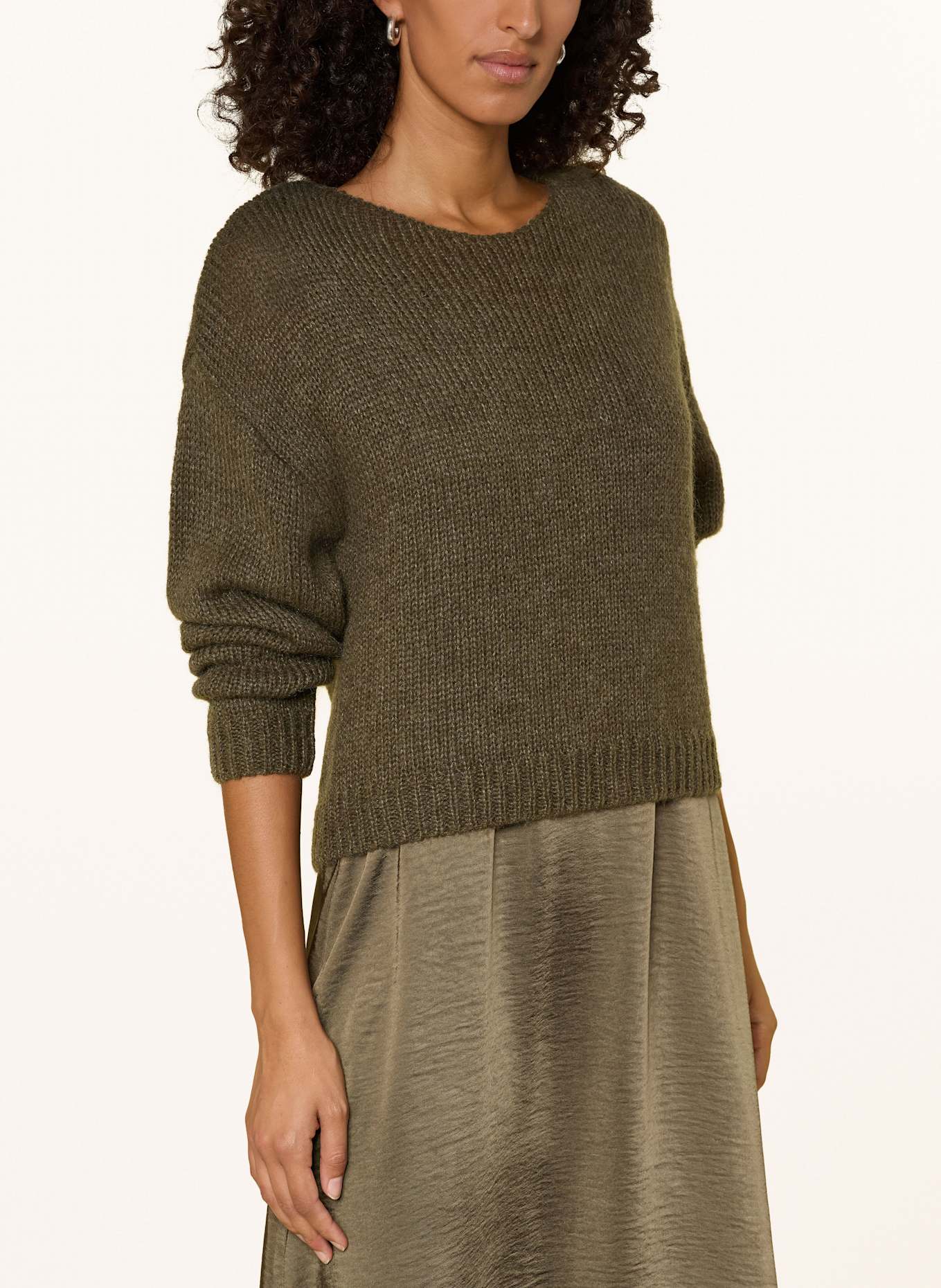 ROBE LÉGÈRE Set: Kleid und Pullover: KHAKI