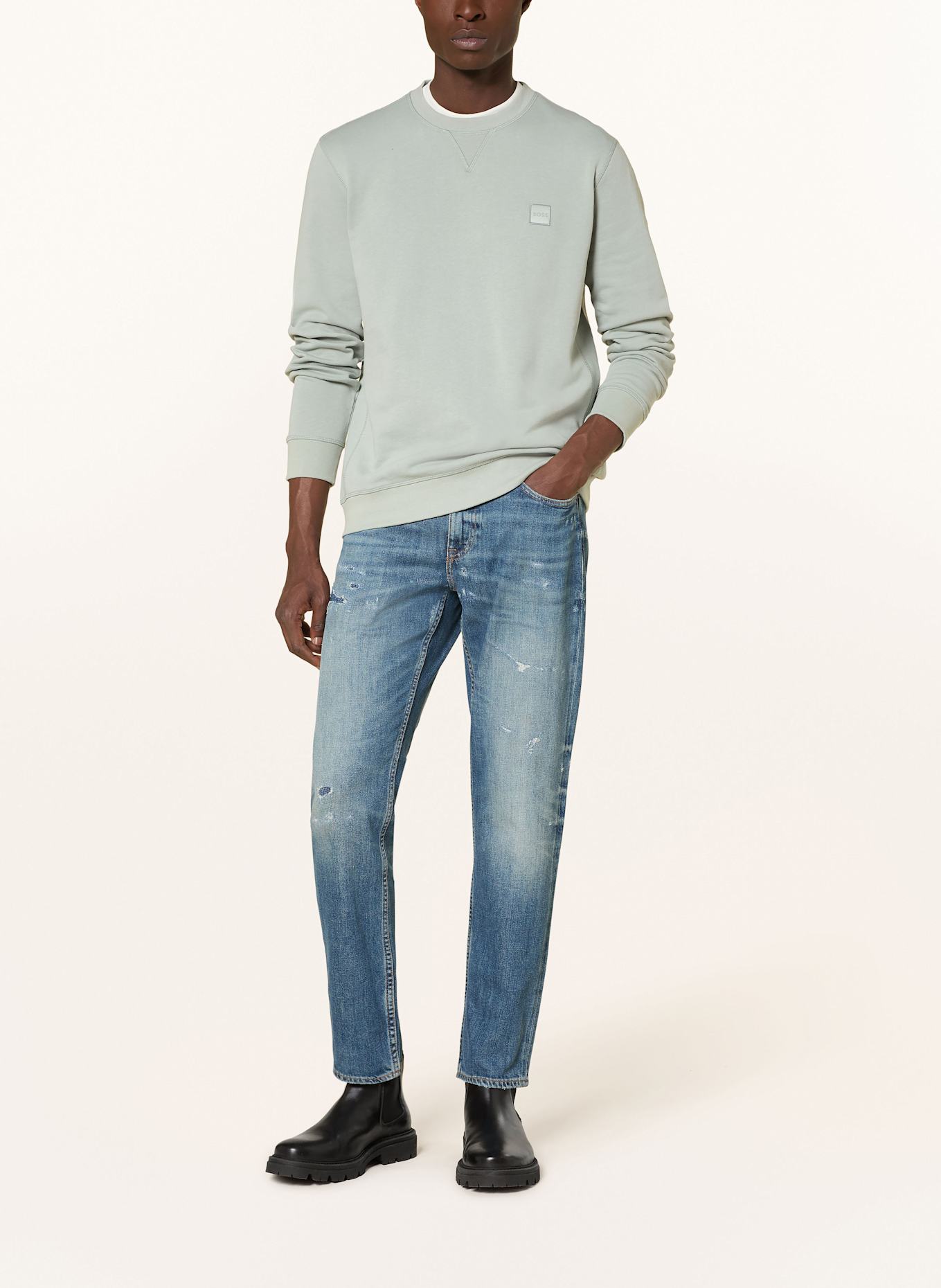 BOSS Sweatshirt WESTART: MINT