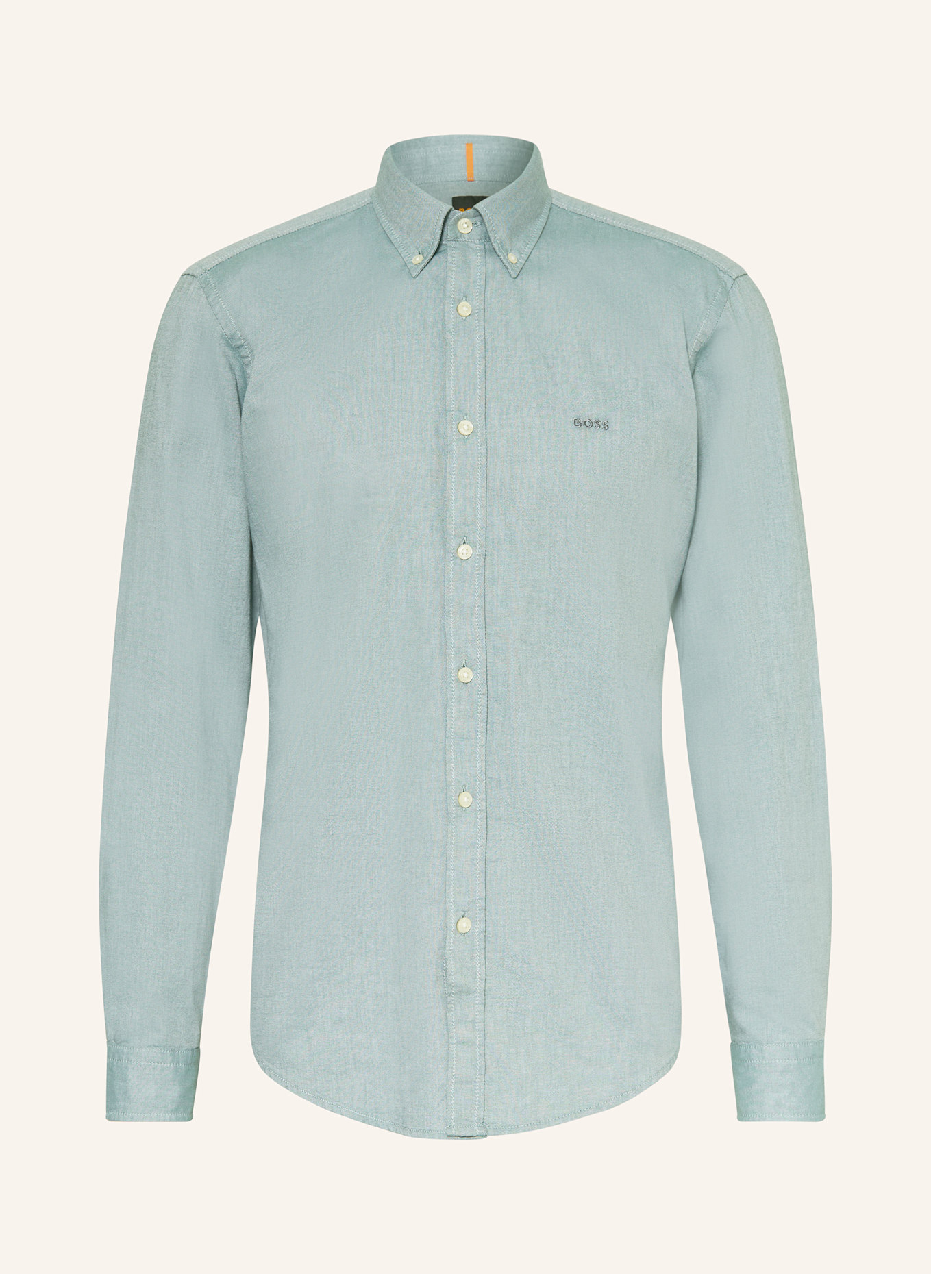 BOSS Hemd RICKERT_M Regular Fit: PETROL