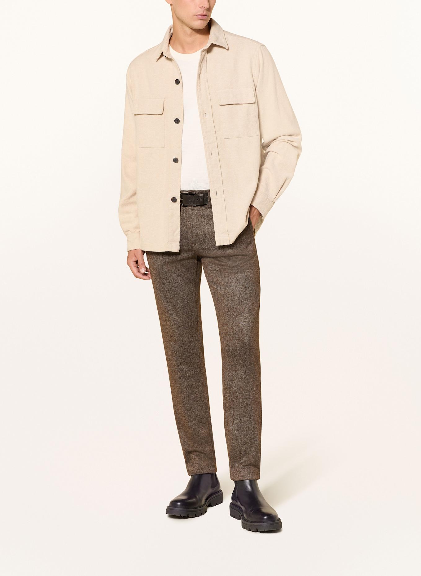 MAC Chino GRIFFIN Extra Slim Fit: DUNKELBRAUN