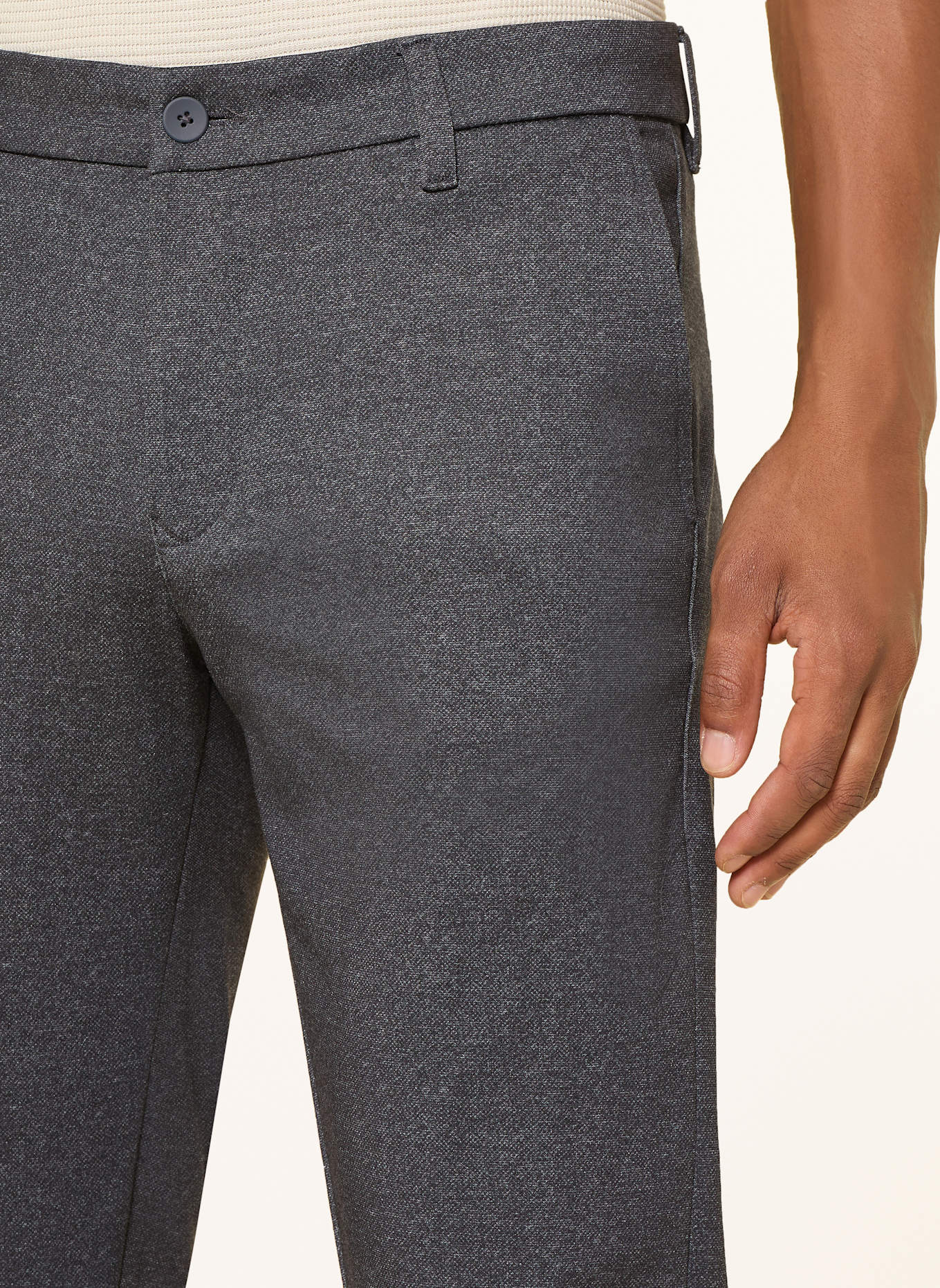 MAC Chino GRIFFIN Extra Slim Fit: DUNKELBLAU