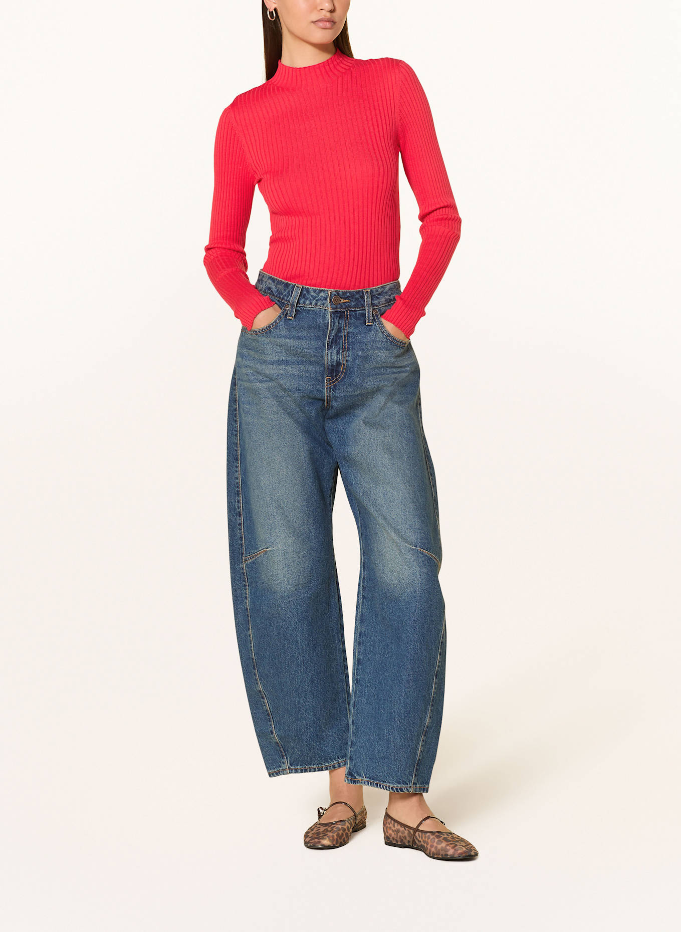 ARMEDANGELS Pullover ALAANI: ROT