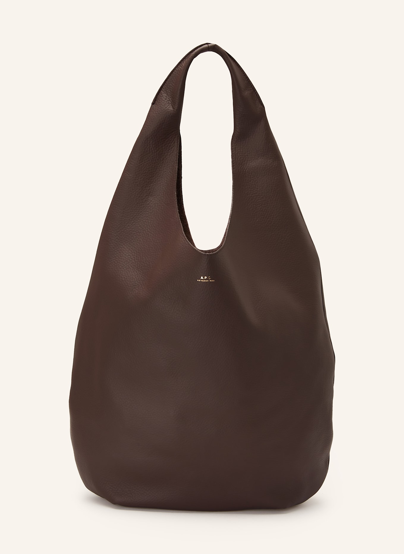 A.P.C. Pouch bag LA NEIGE: DARK BROWN