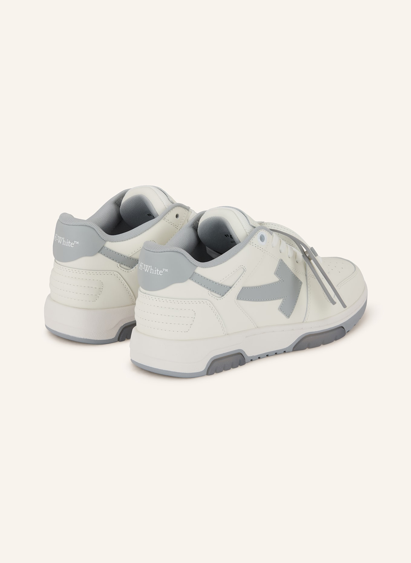 Off-White Sneaker OUT OF OFFICE: WEISS / GRAU