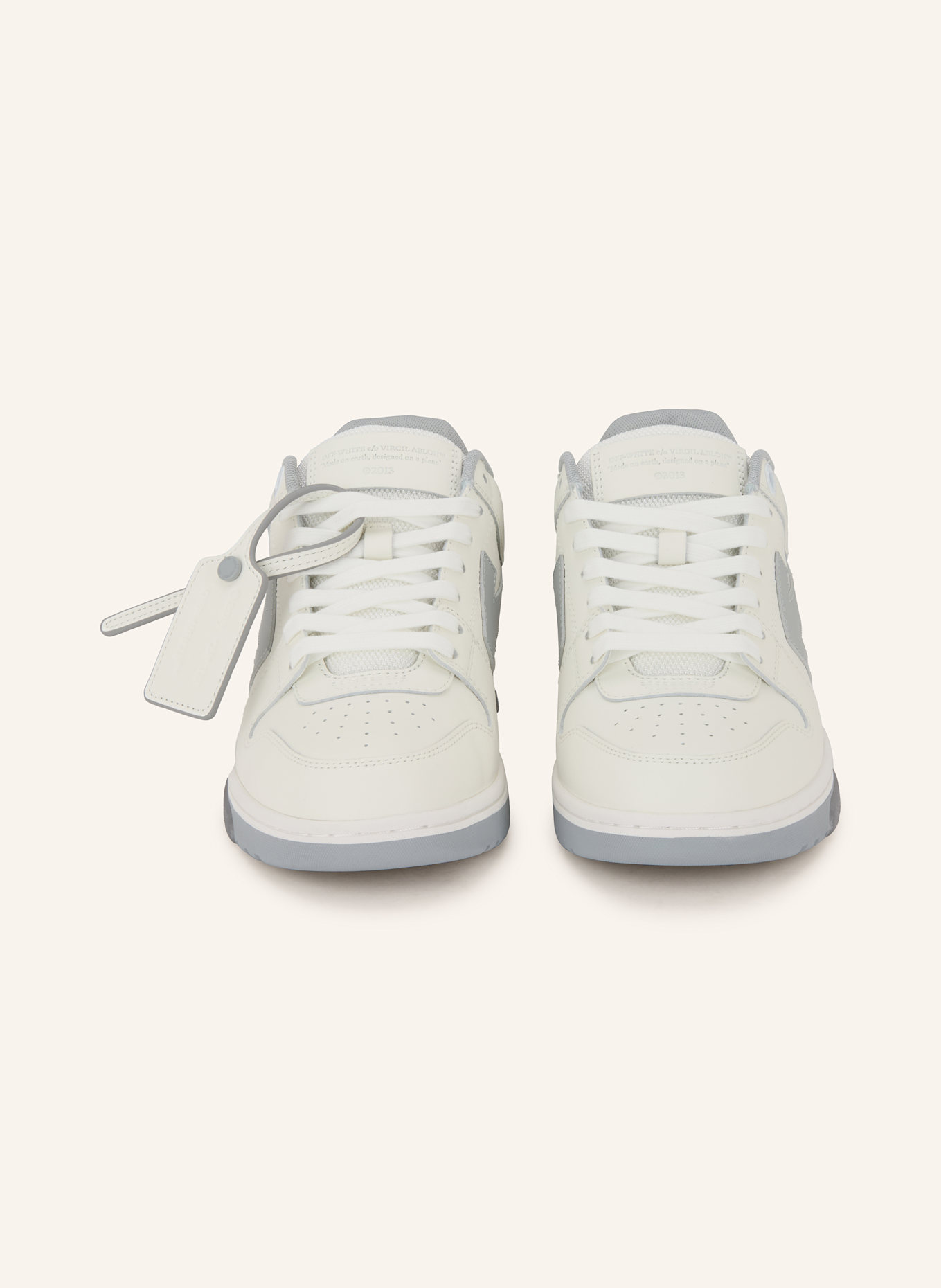 Off-White Sneaker OUT OF OFFICE: WEISS / GRAU