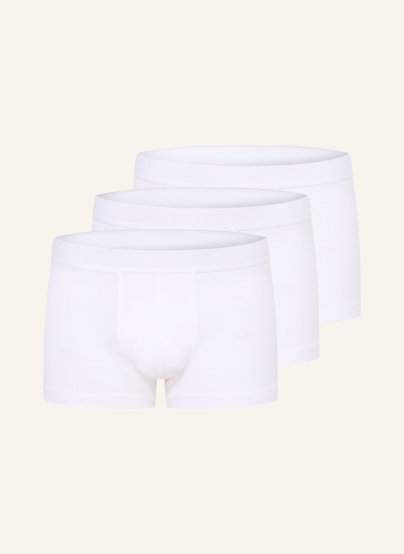BOSS 3-pack of boxer shorts ONE: WHITE