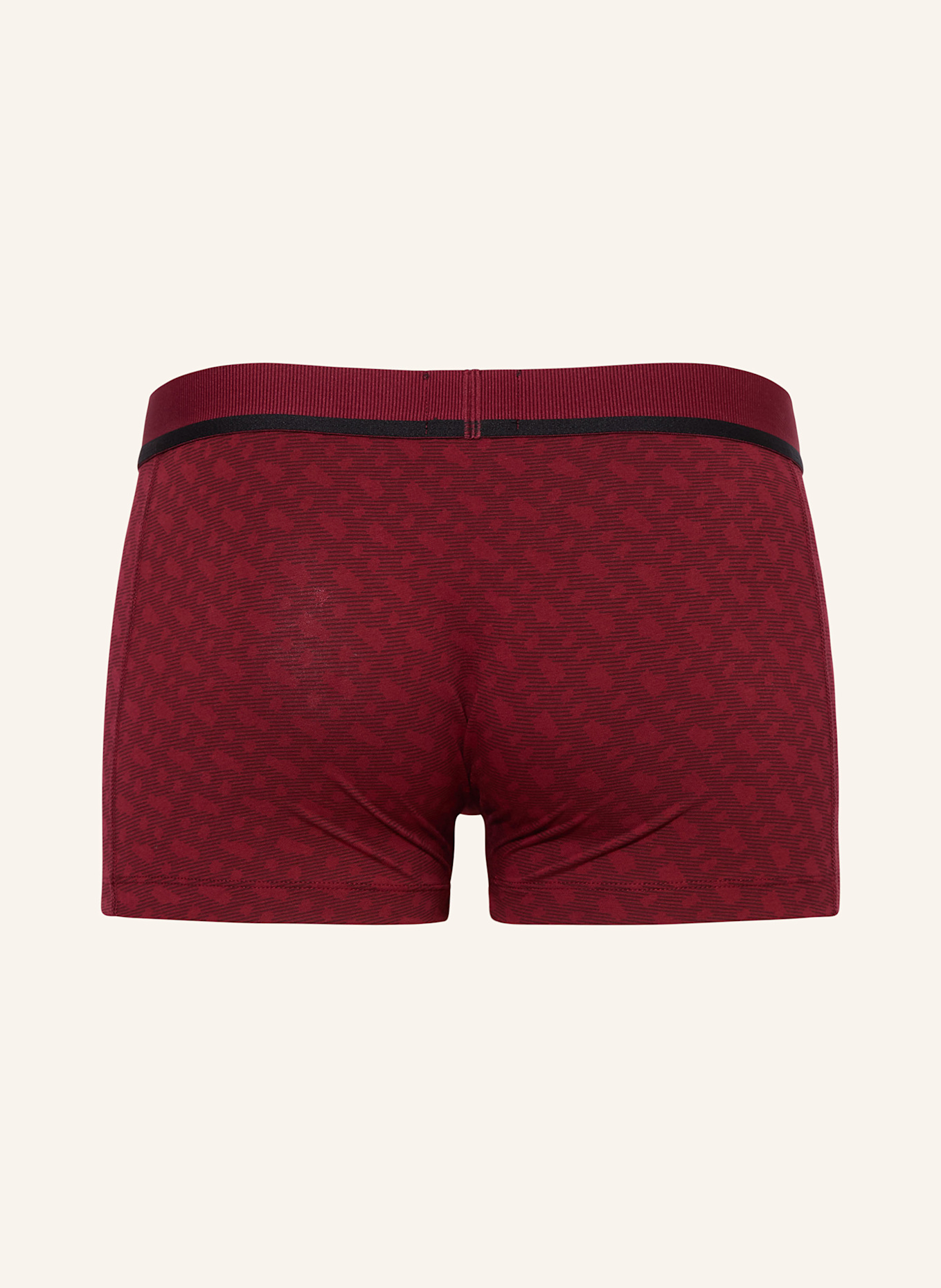 BOSS Boxershorts: DUNKELROT / ROT
