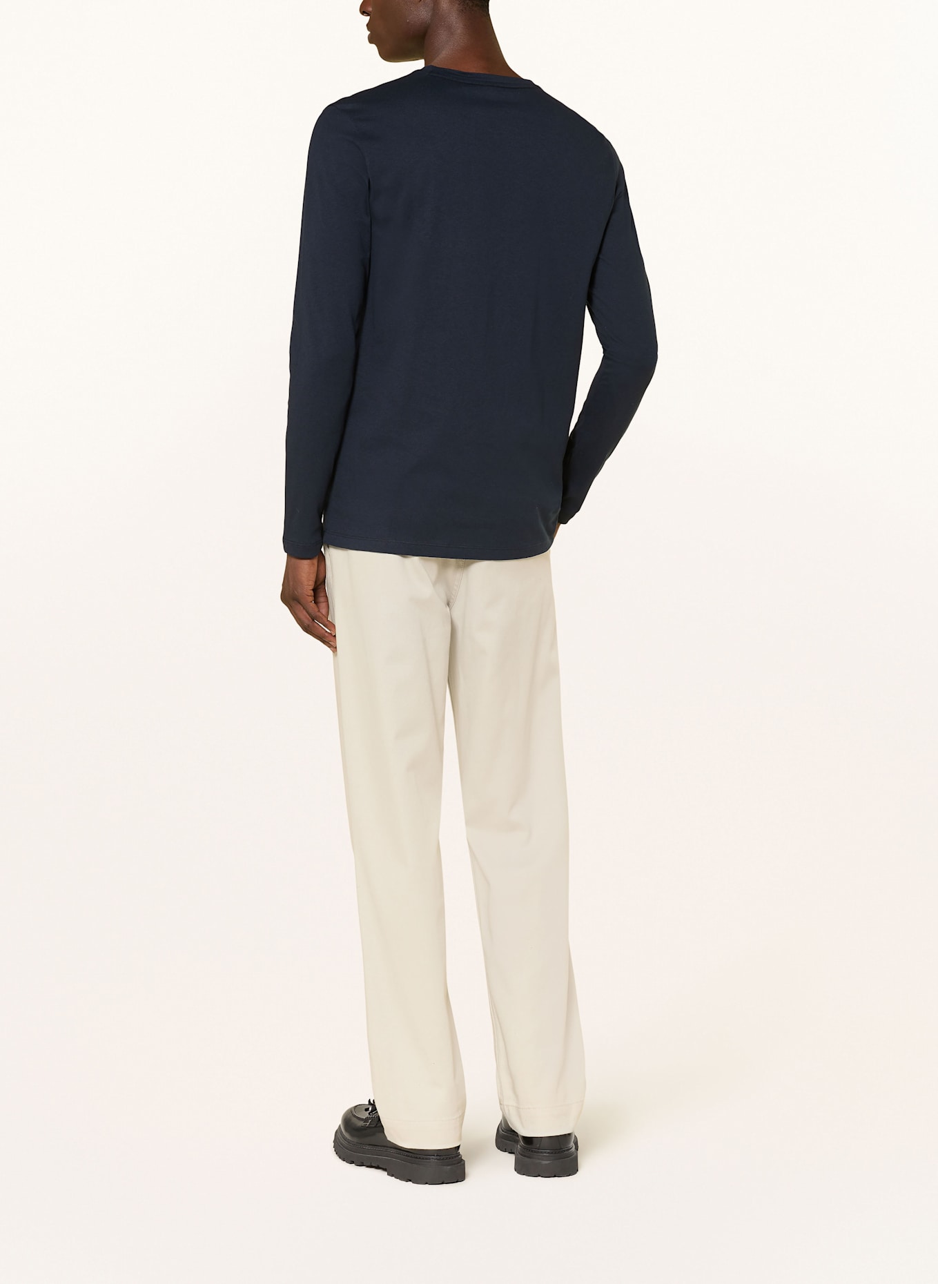 BOSS Long sleeve shirt TACKS: DARK BLUE