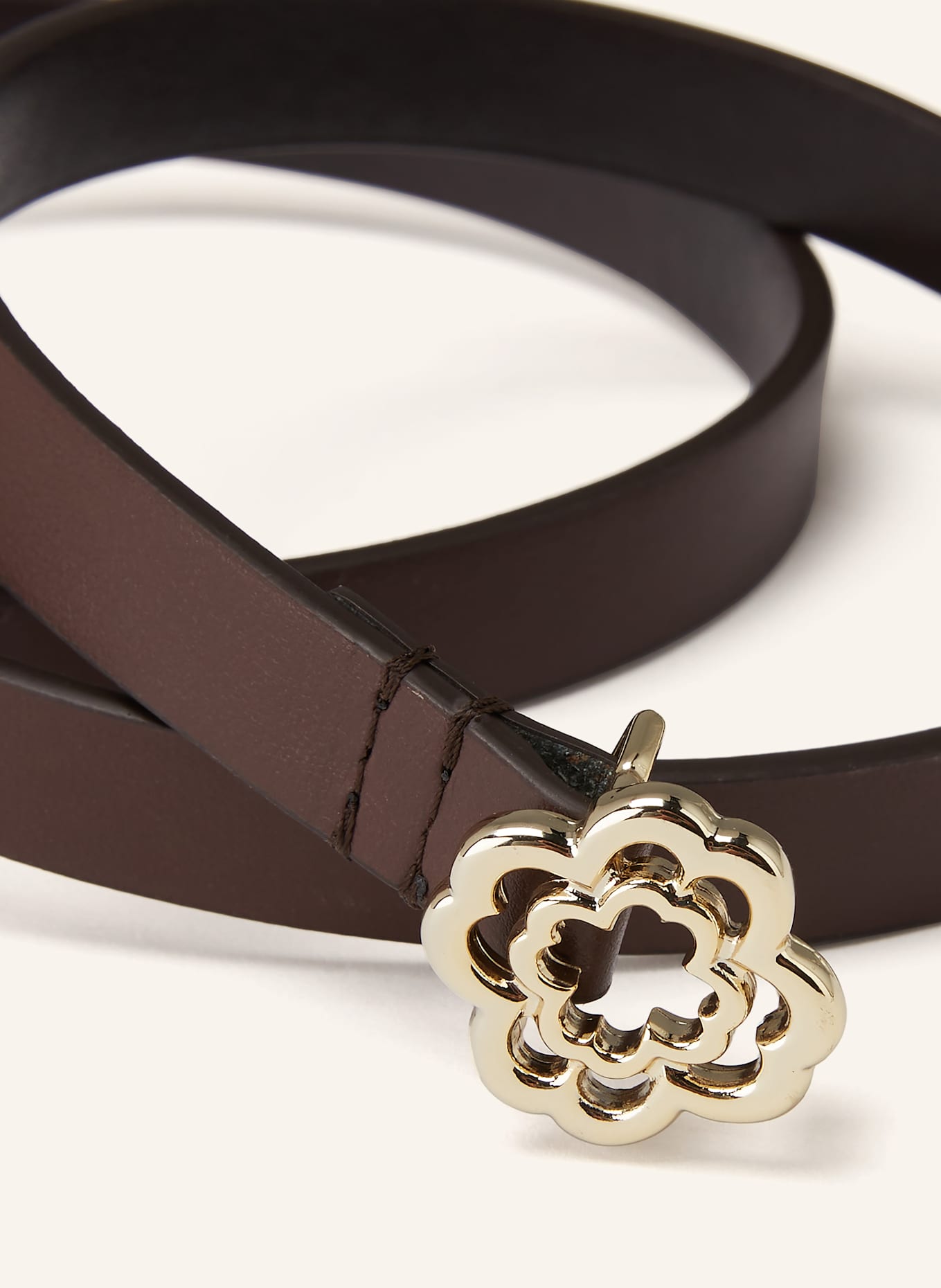 maje Ledergürtel: DUNKELBRAUN