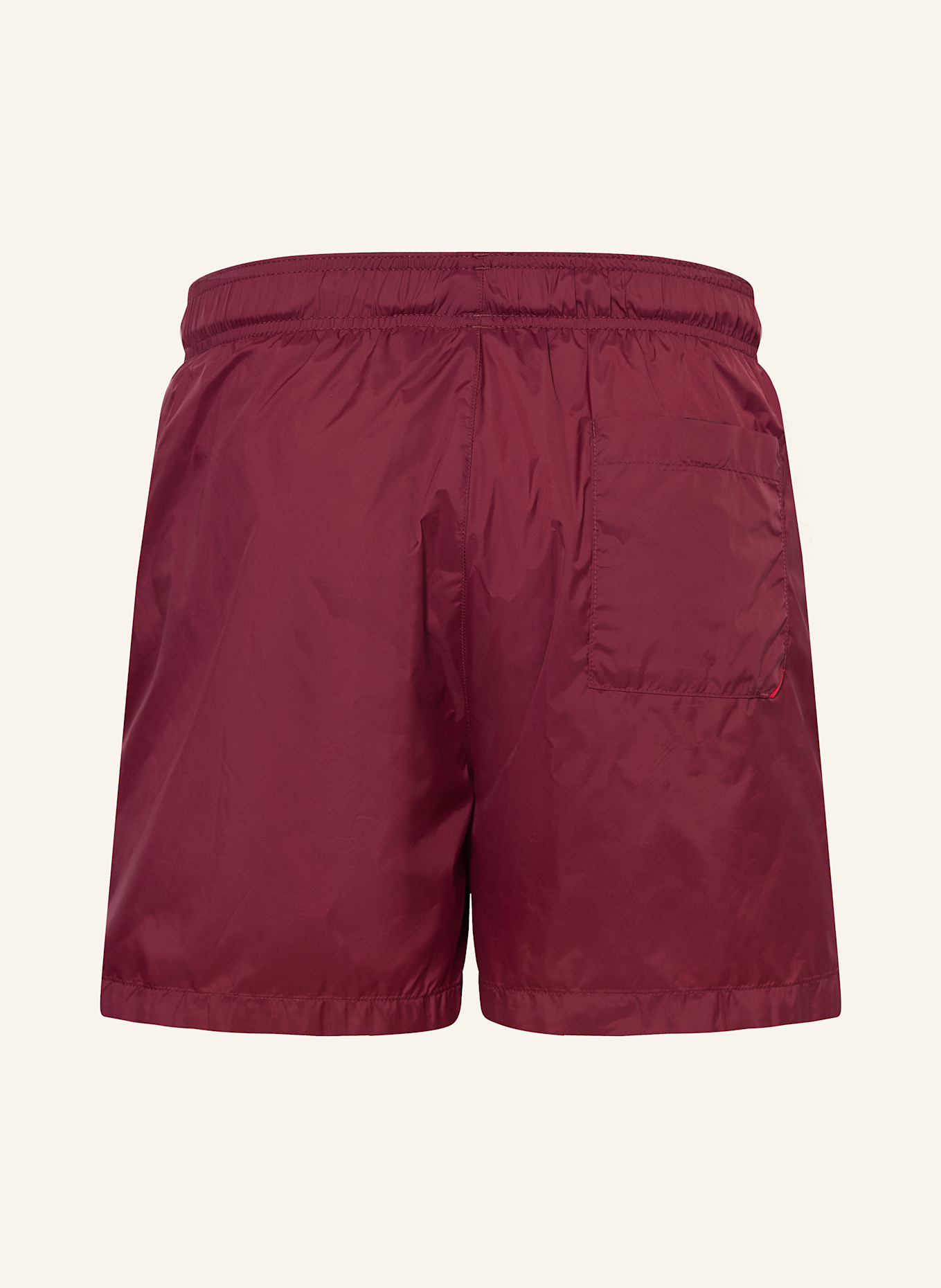 HUGO Badeshorts HAITI: DUNKELROT