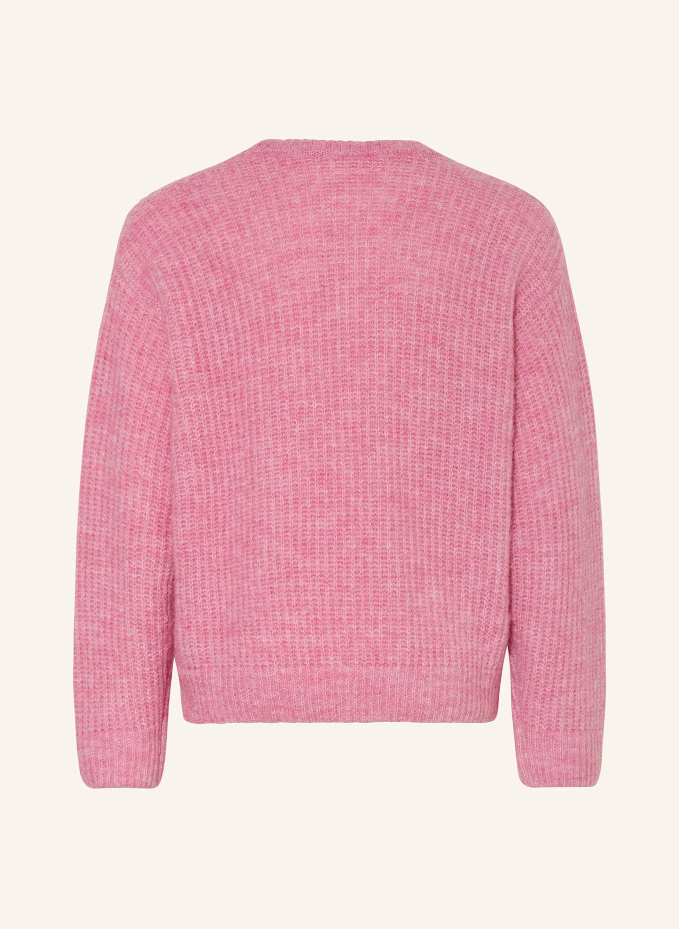 American Vintage Sweter z dodatkiem alpaki: RÓŻOWY