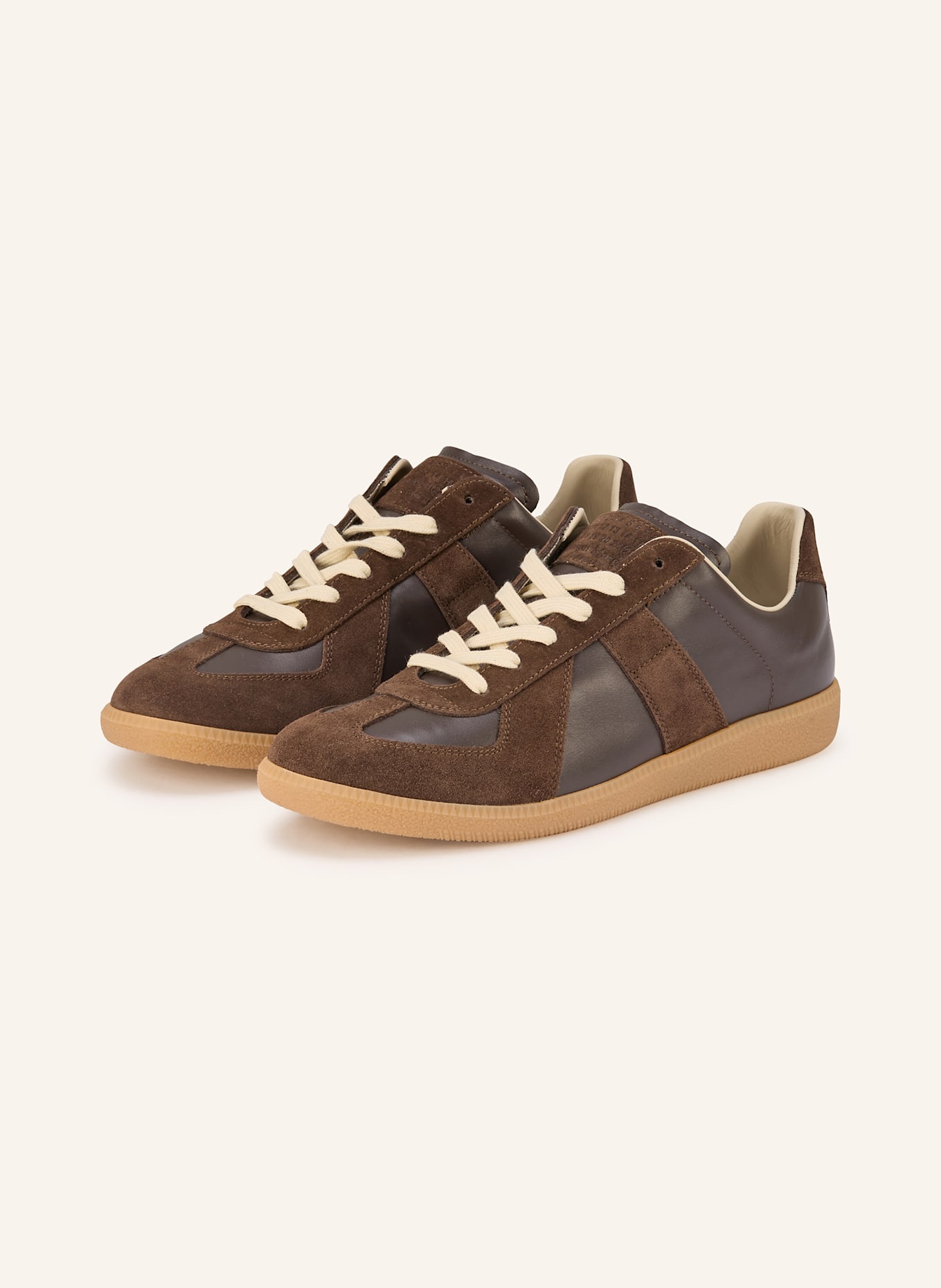Maison Margiela Baskets REPLICA: MARRON FONCÉ