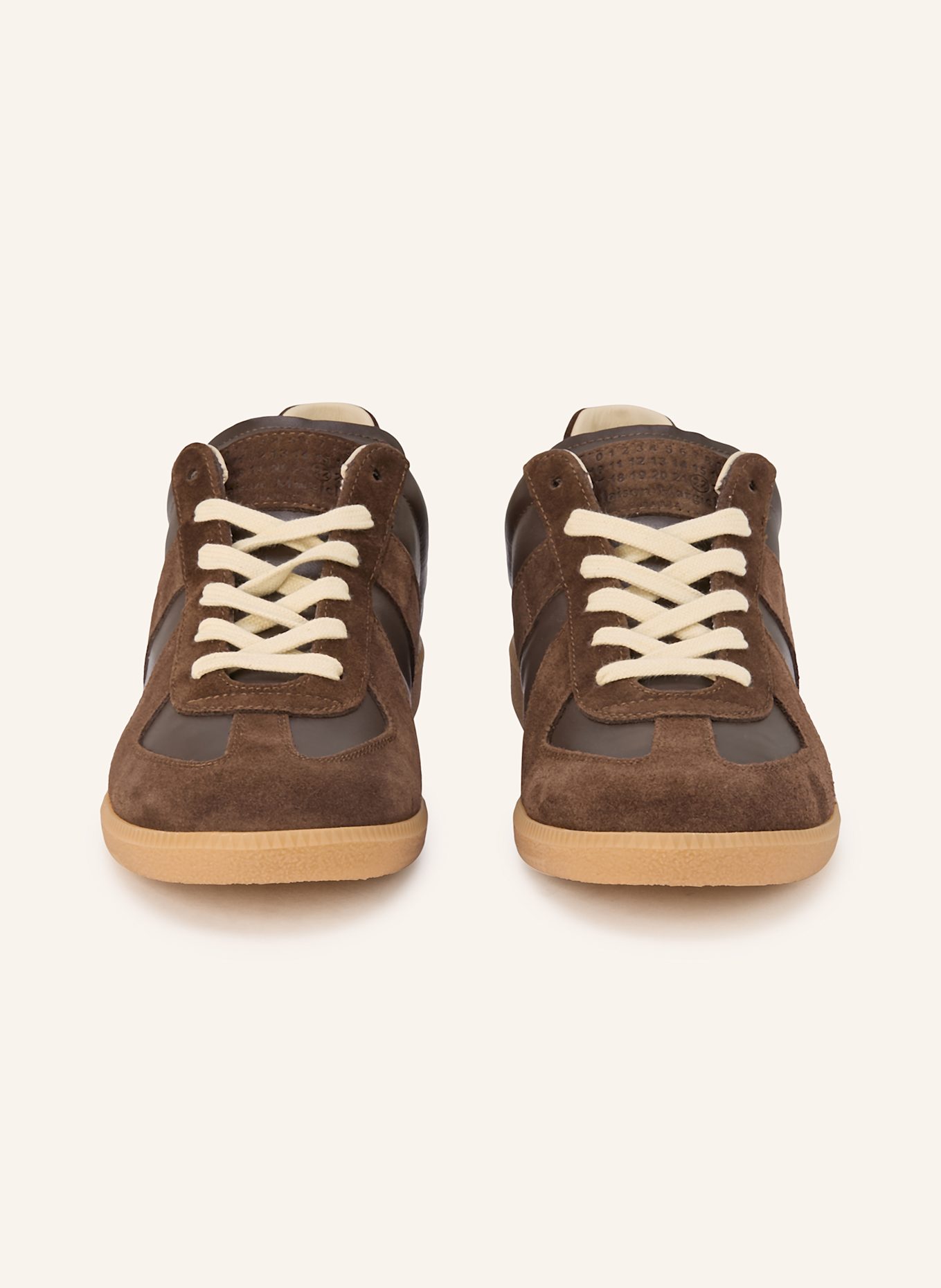 Maison Margiela Baskets REPLICA: MARRON FONCÉ