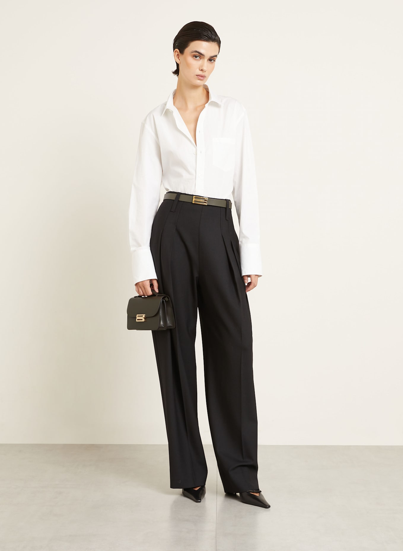 VICTORIA BECKHAM Umhängetasche DORIAN MINI: OLIV