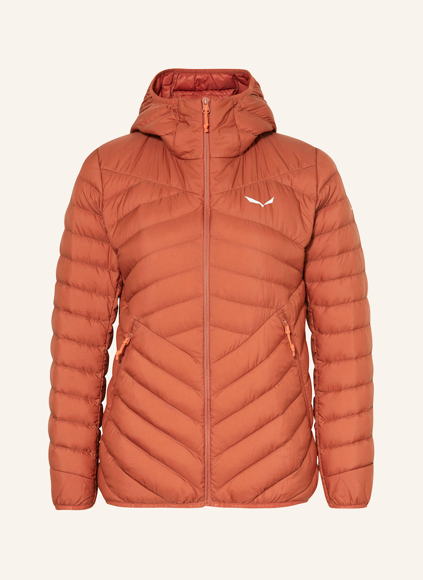 SALEWA Lightweight-Daunenjacke BRENTA RDS: DUNKELORANGE