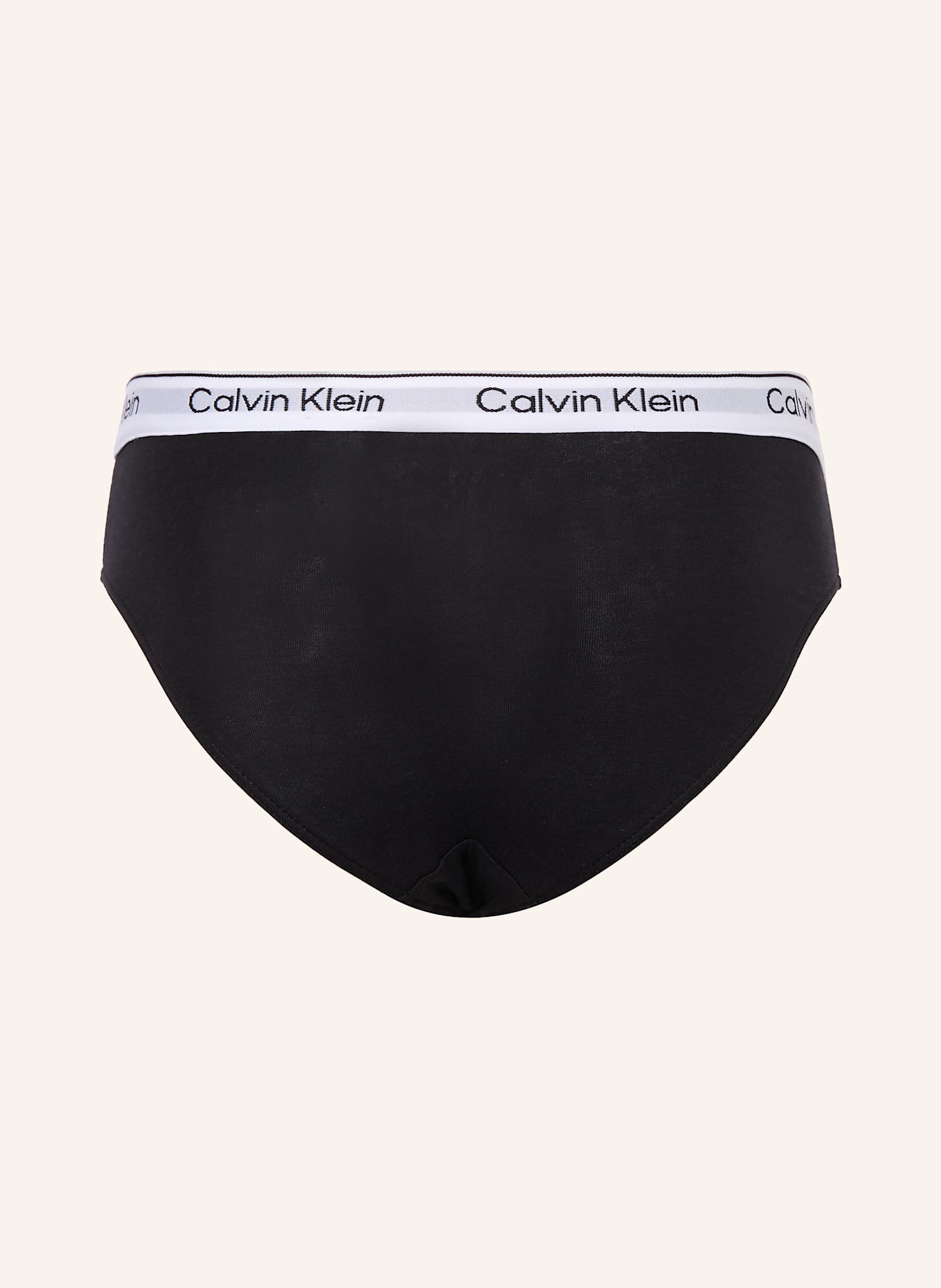 Calvin Klein 2er-Pack Slips ICON COTTON STRETCH: SCHWARZ