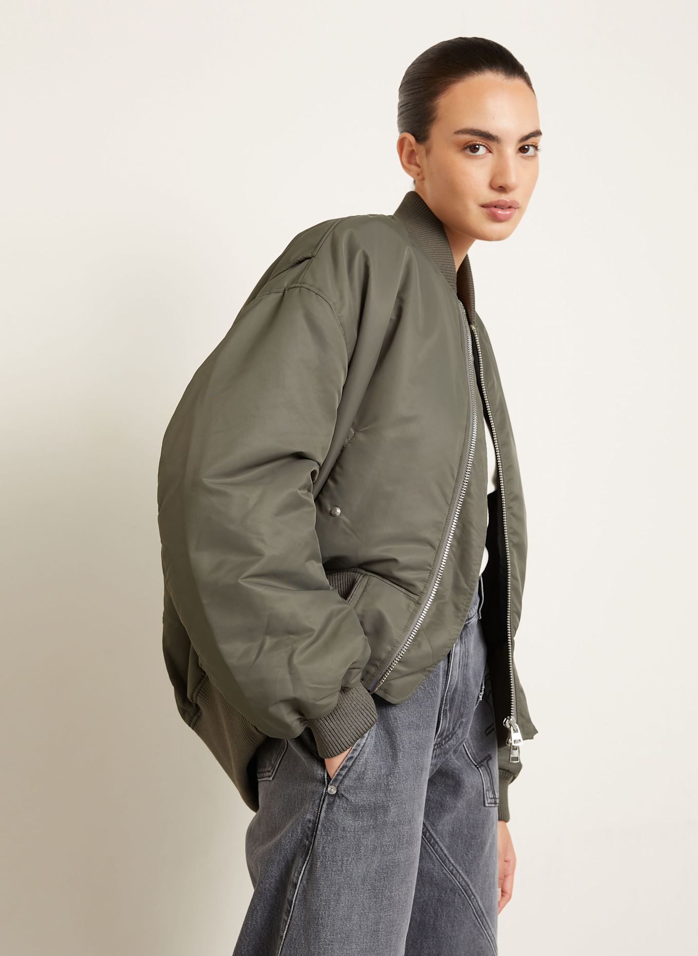 JW ANDERSON Oversized-Blouson: GRAU
