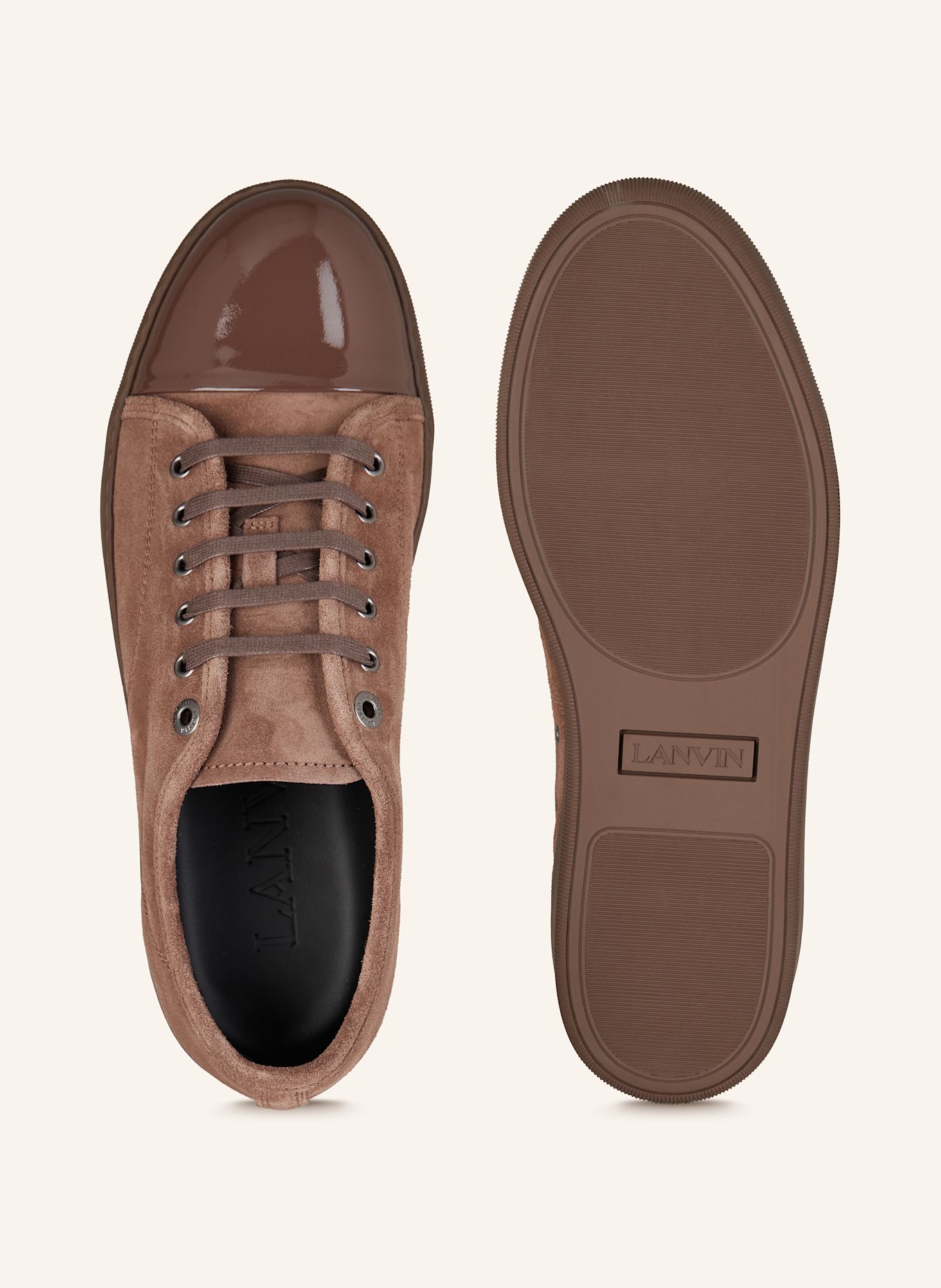 LANVIN Sneaker DBB1: BRAUN