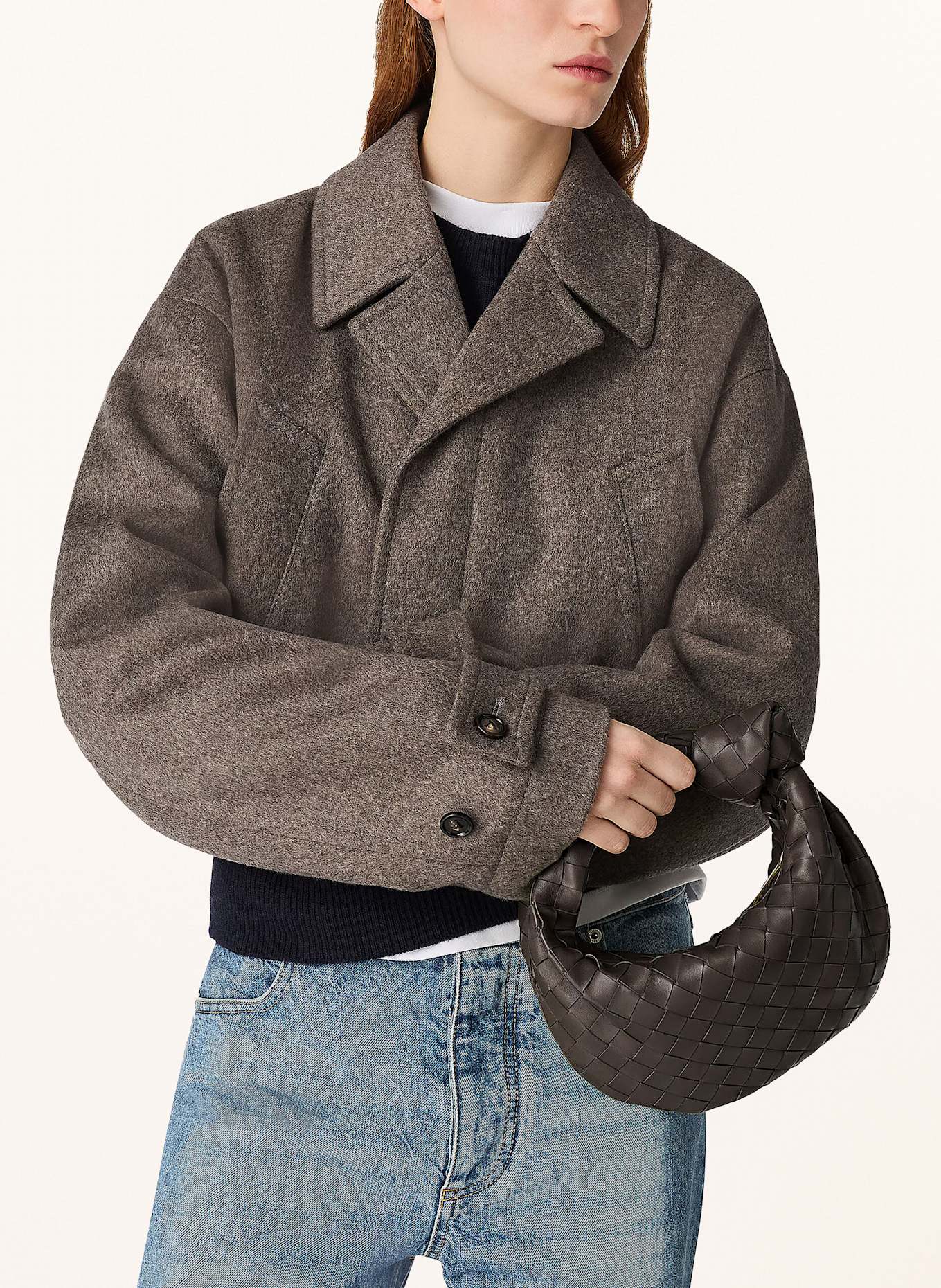 BOTTEGA VENETA Handtasche JODIE MINI: FONDANT