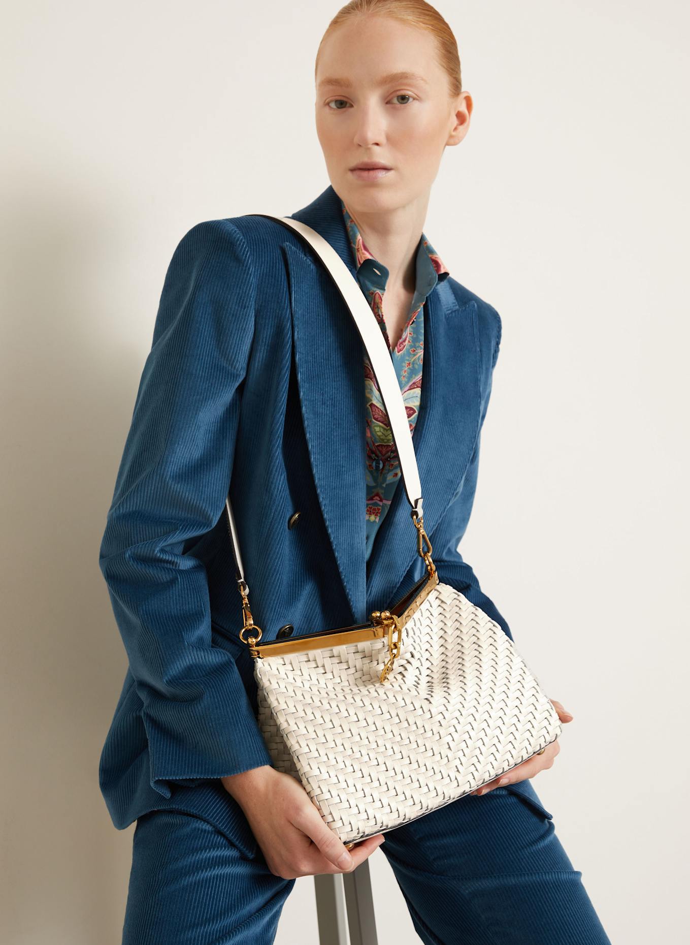 ETRO Handtasche VELA: WEISS