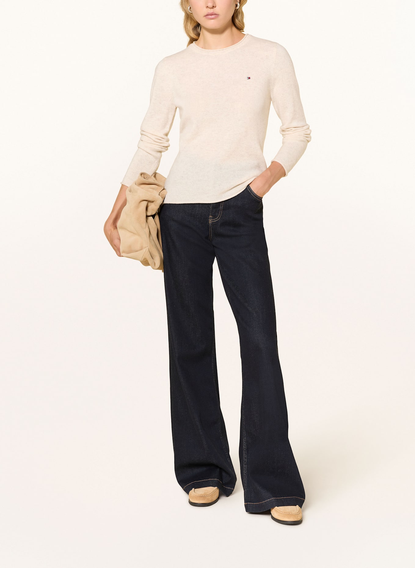 TOMMY HILFIGER Pullover: CREME