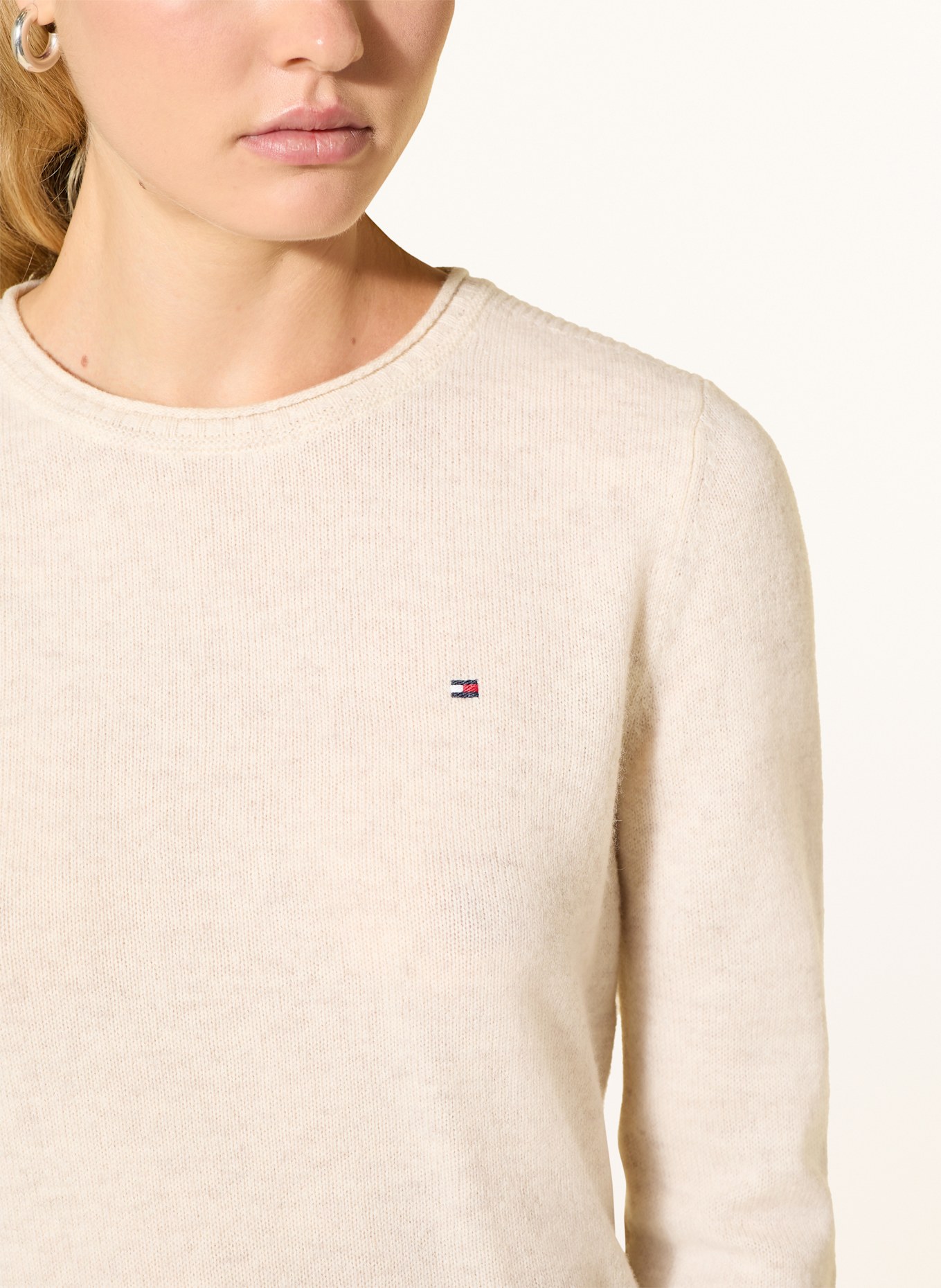 TOMMY HILFIGER Pullover: CREME