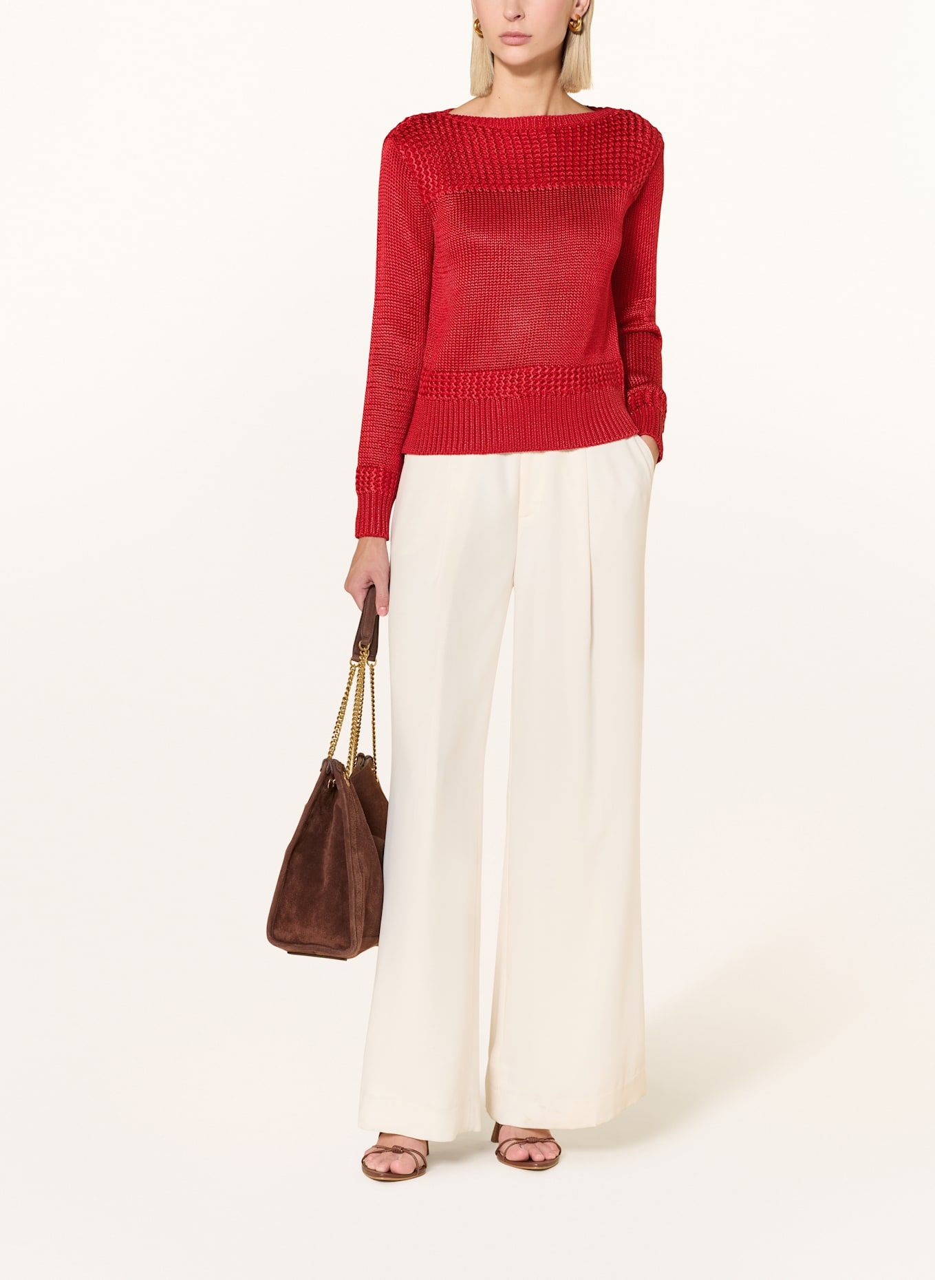 LAUREN RALPH LAUREN Pullover: ROT