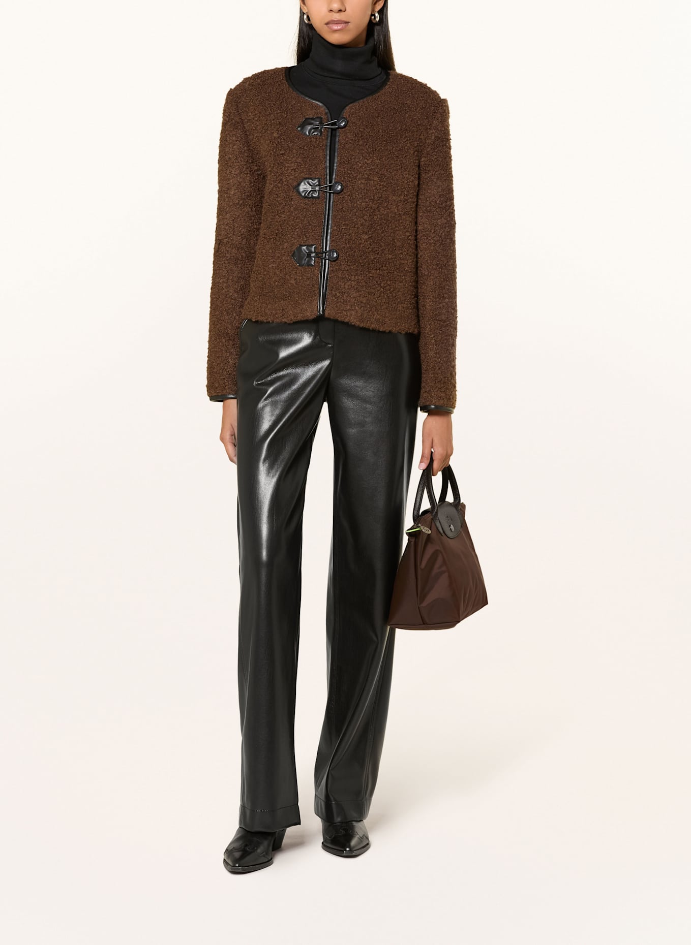 LONGCHAMP Handtasche LE PLIAGE S: DUNKELBRAUN