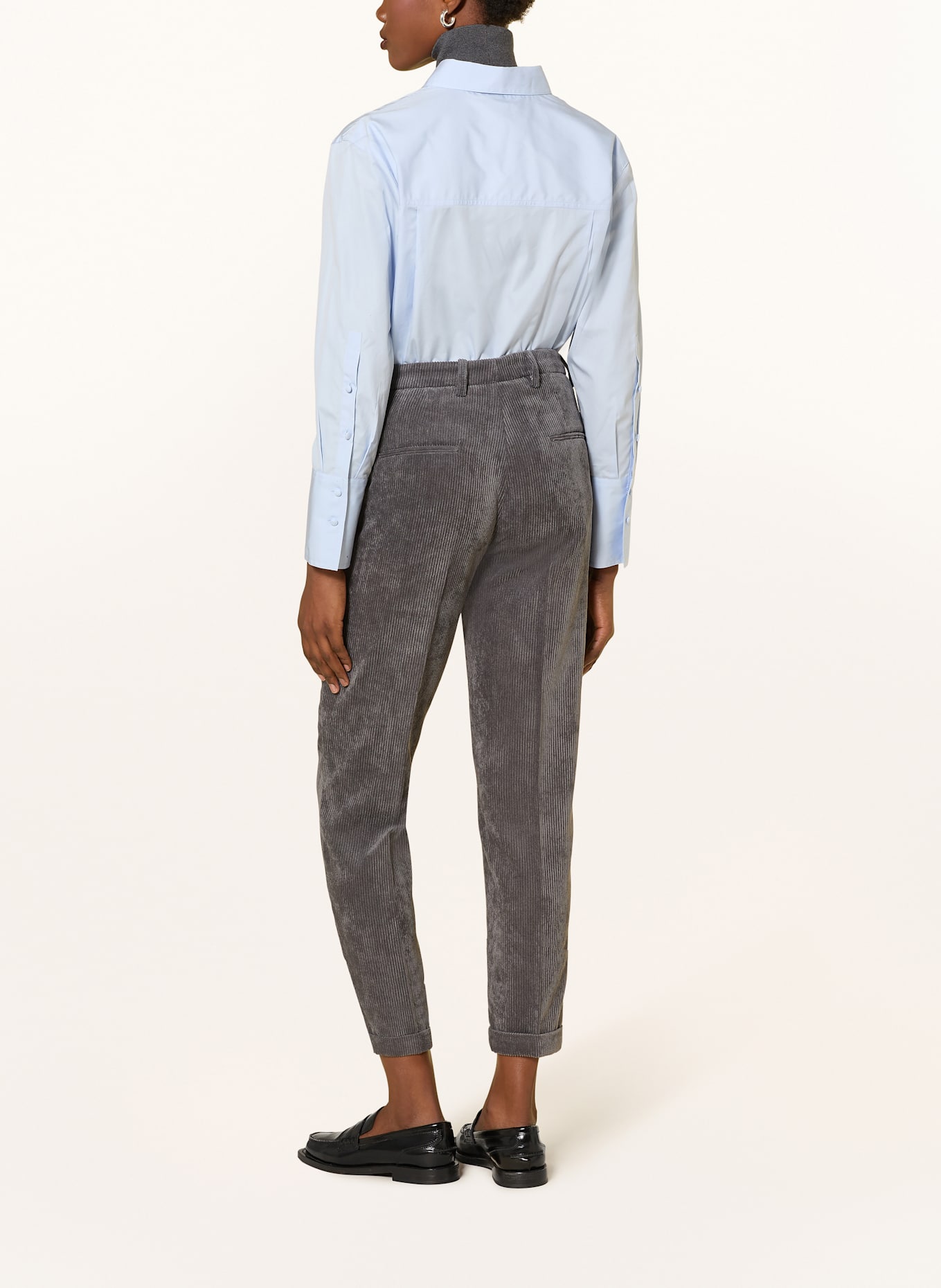 CAMBIO Cordhose KRYSTAL: GRAU