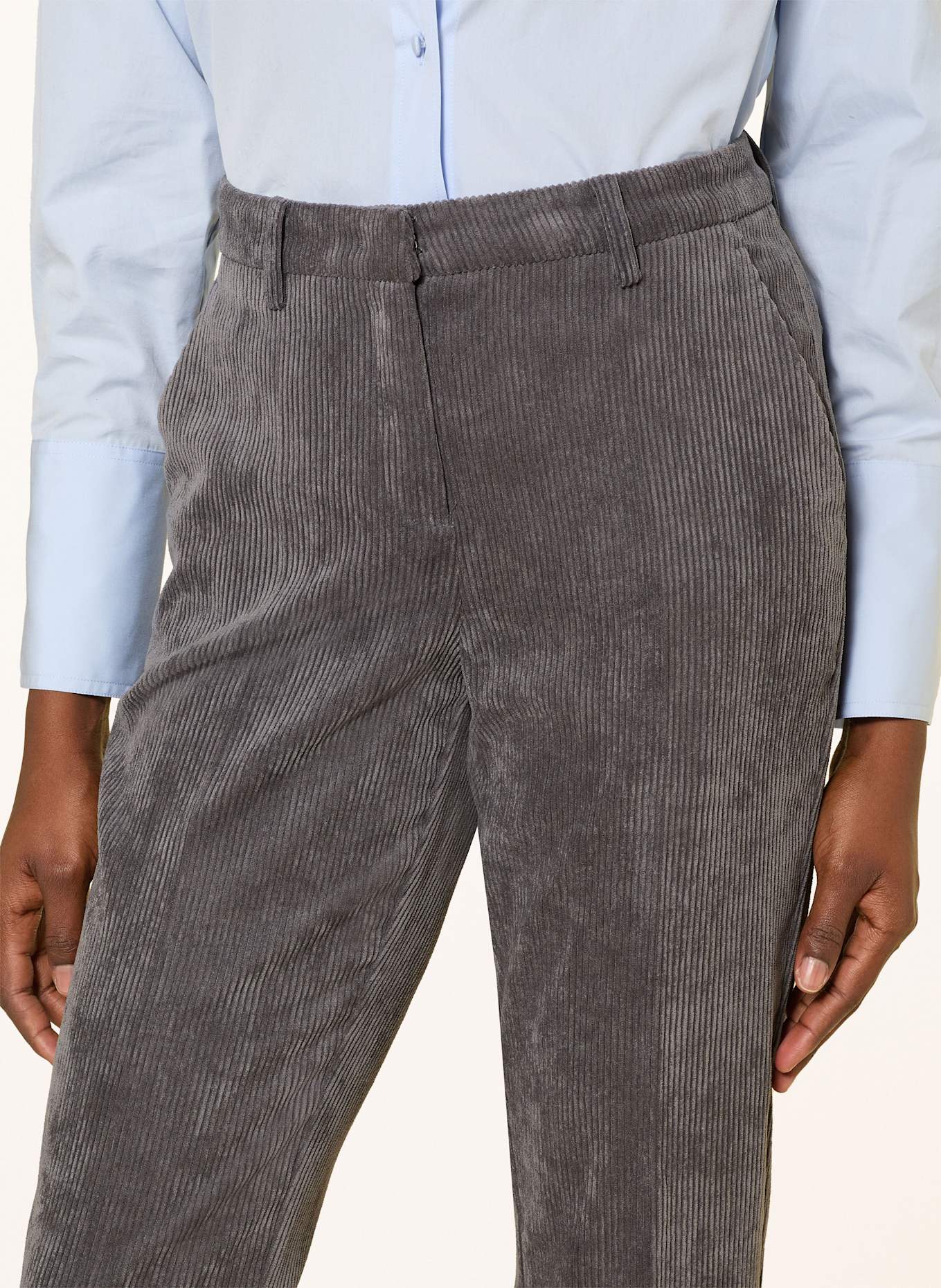 CAMBIO Cordhose KRYSTAL: GRAU