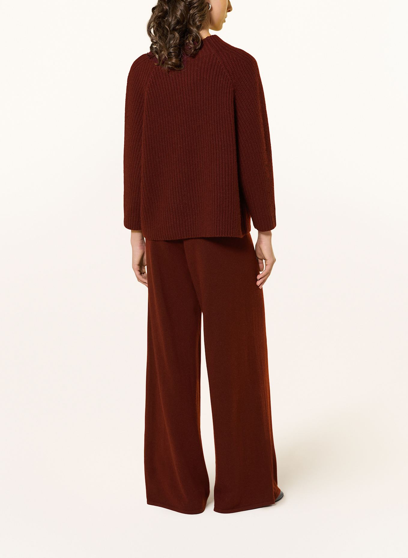 lilienfels Pullover mit Cashmere: DUNKELROT