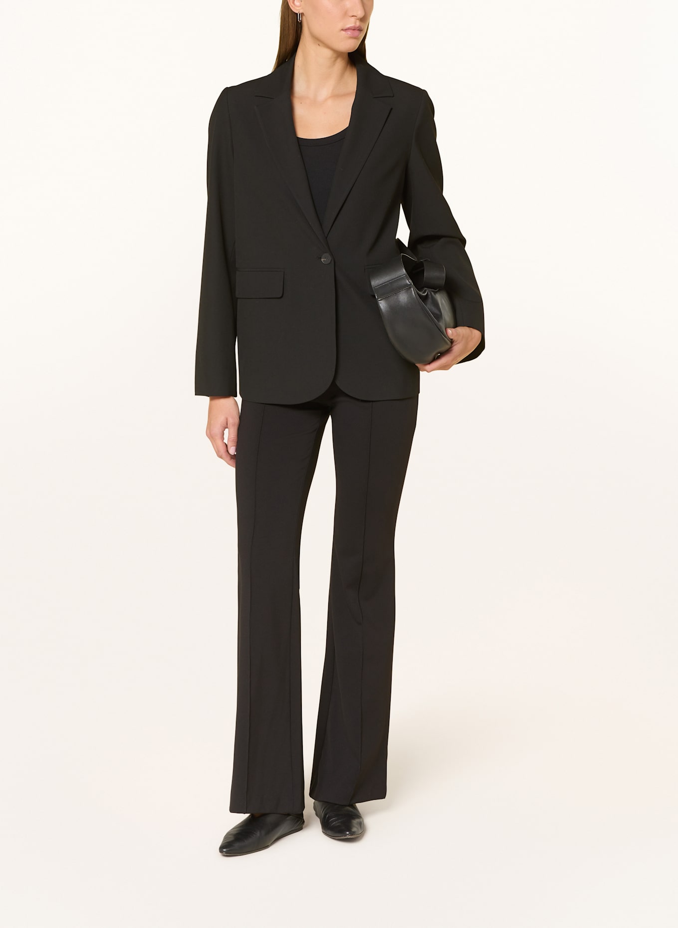 MAC Bootcut-Hose DREAM: SCHWARZ