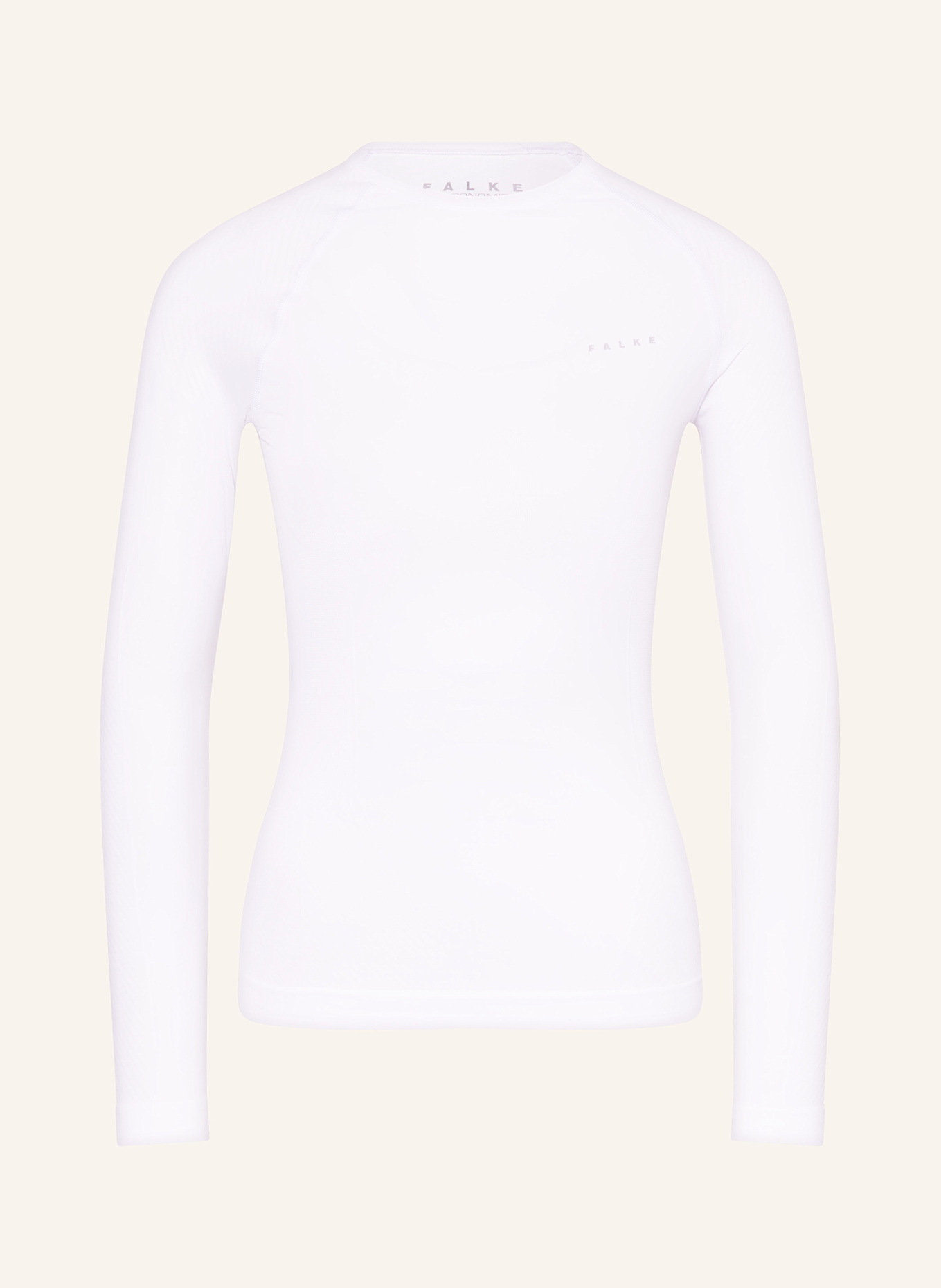 FALKE Funktionswäsche-Shirt WARM: WEISS