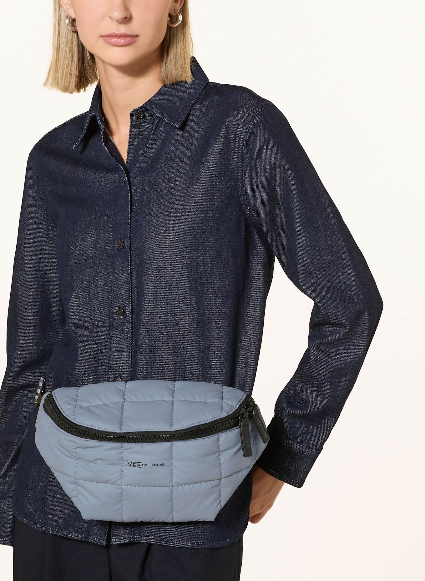 Vee Collective Saszetka biodrówka: SZARONIEBIESKI