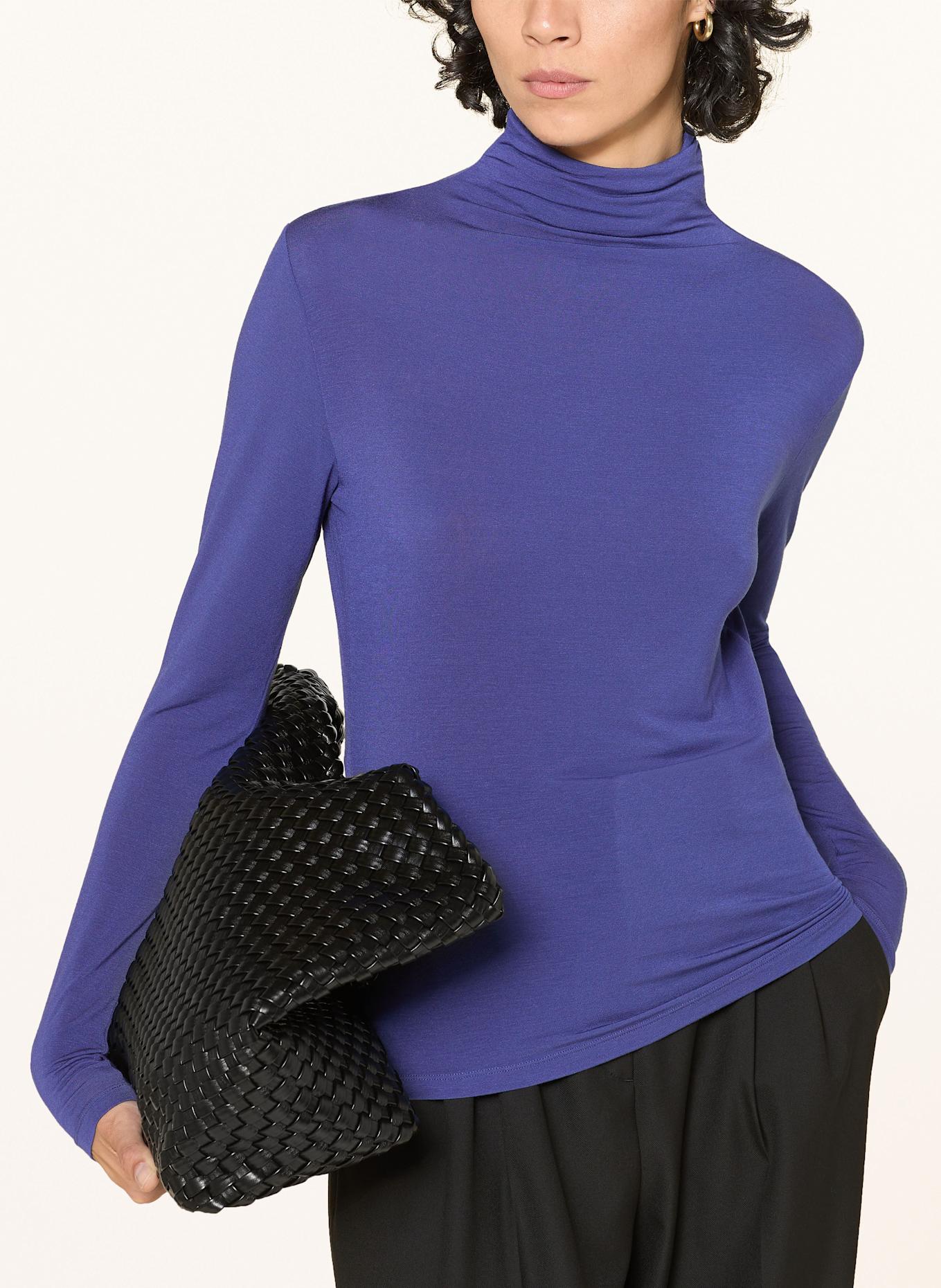 RIANI Rollkragenshirt: BLAU