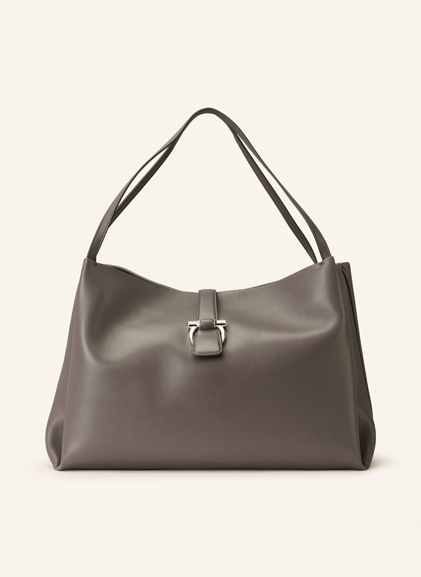 FERRAGAMO Torba shopper: CZIEMNOSZARY