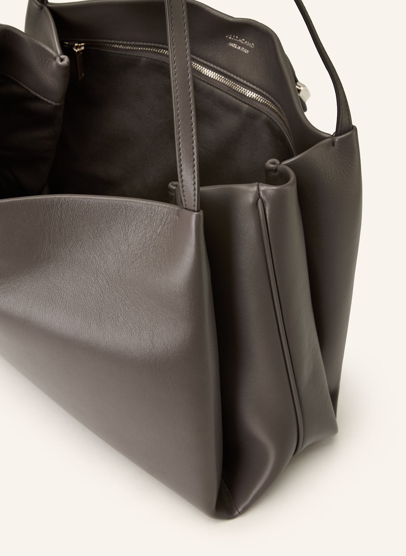 FERRAGAMO Torba shopper: CZIEMNOSZARY