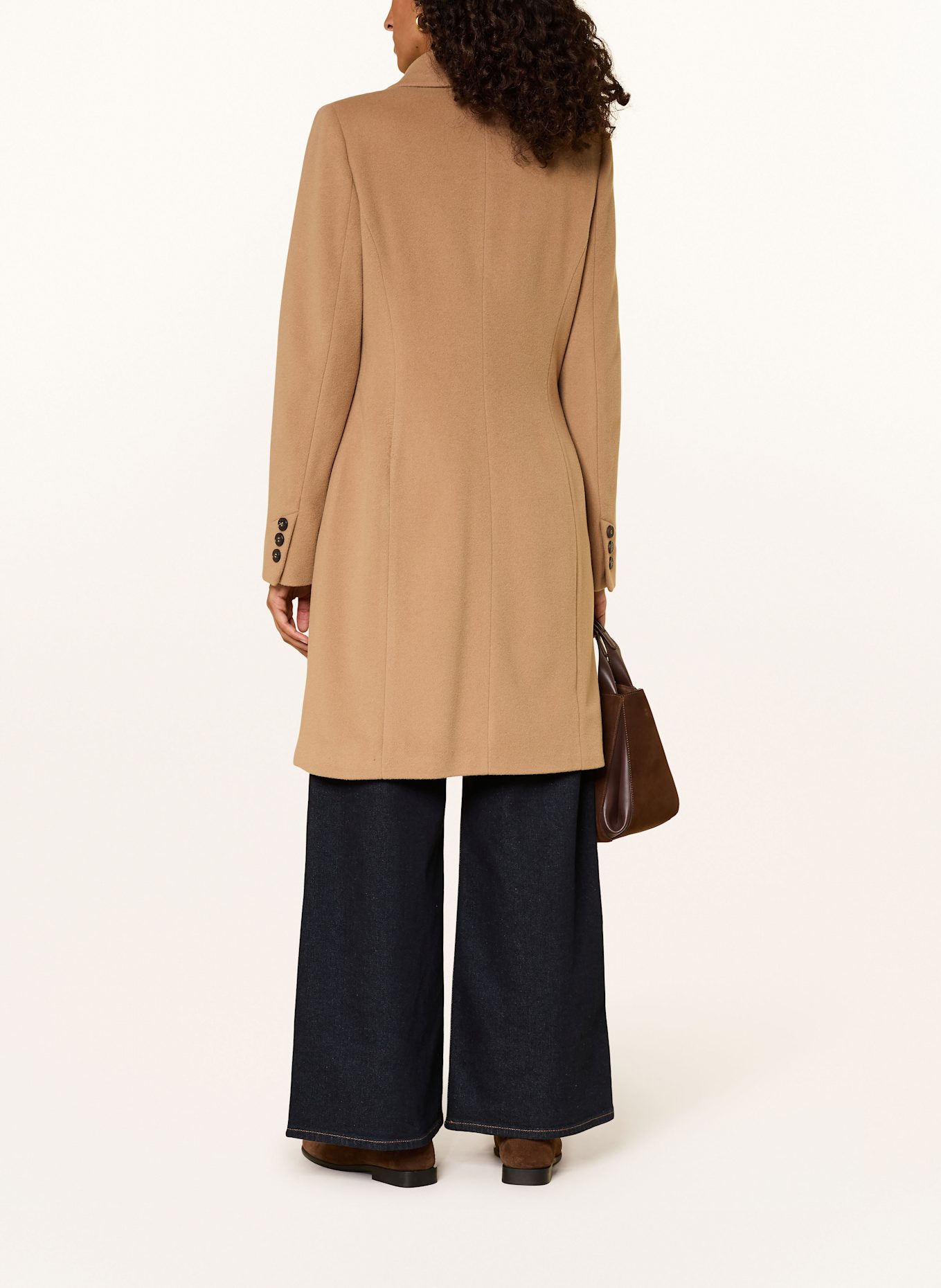 FUCHS SCHMITT Wollmantel: CAMEL