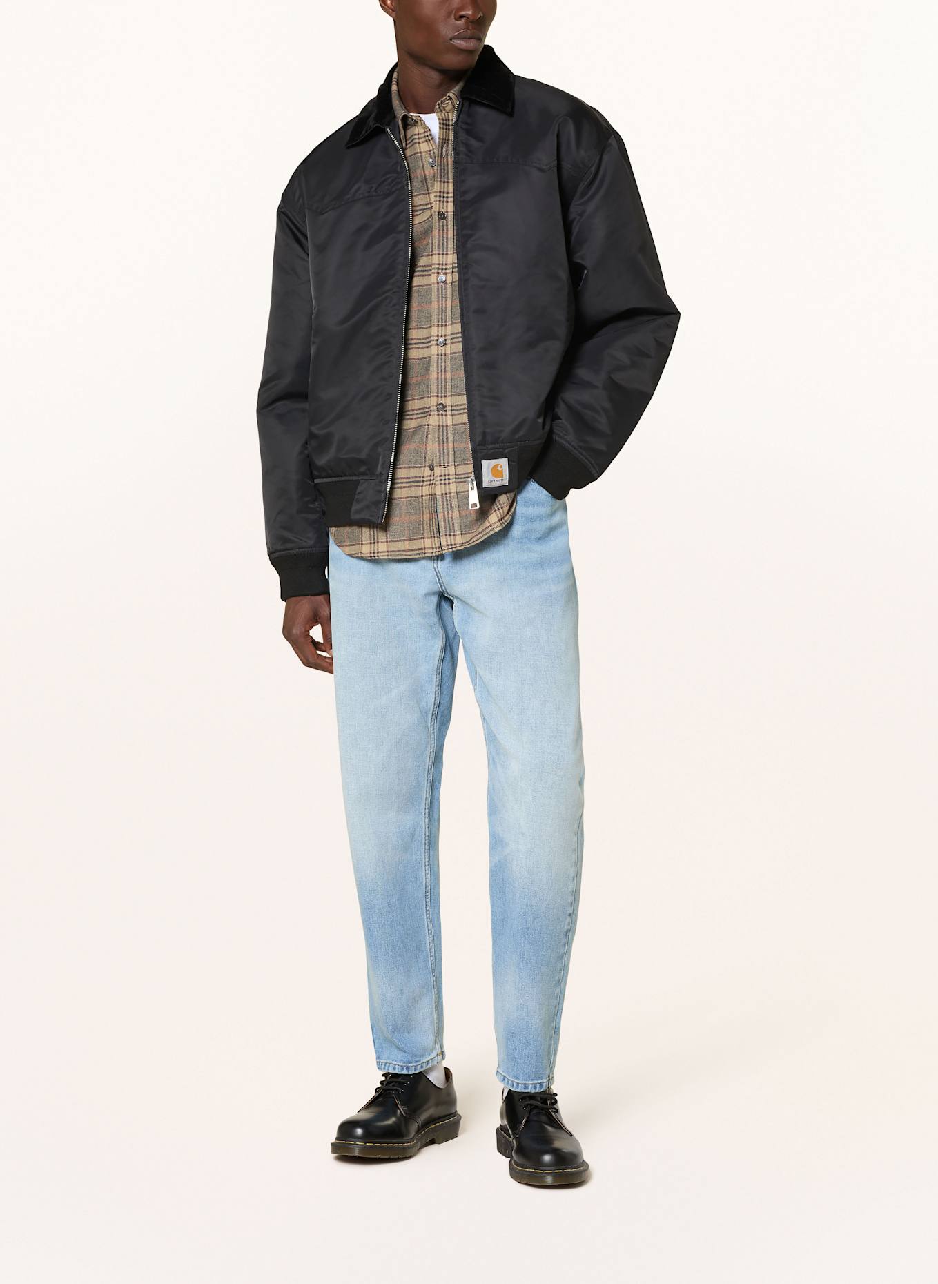 carhartt WIP Jeans NEWEL coupe relaxée et fuselée: 01Jacob Cohen Cropped Jeans for Women