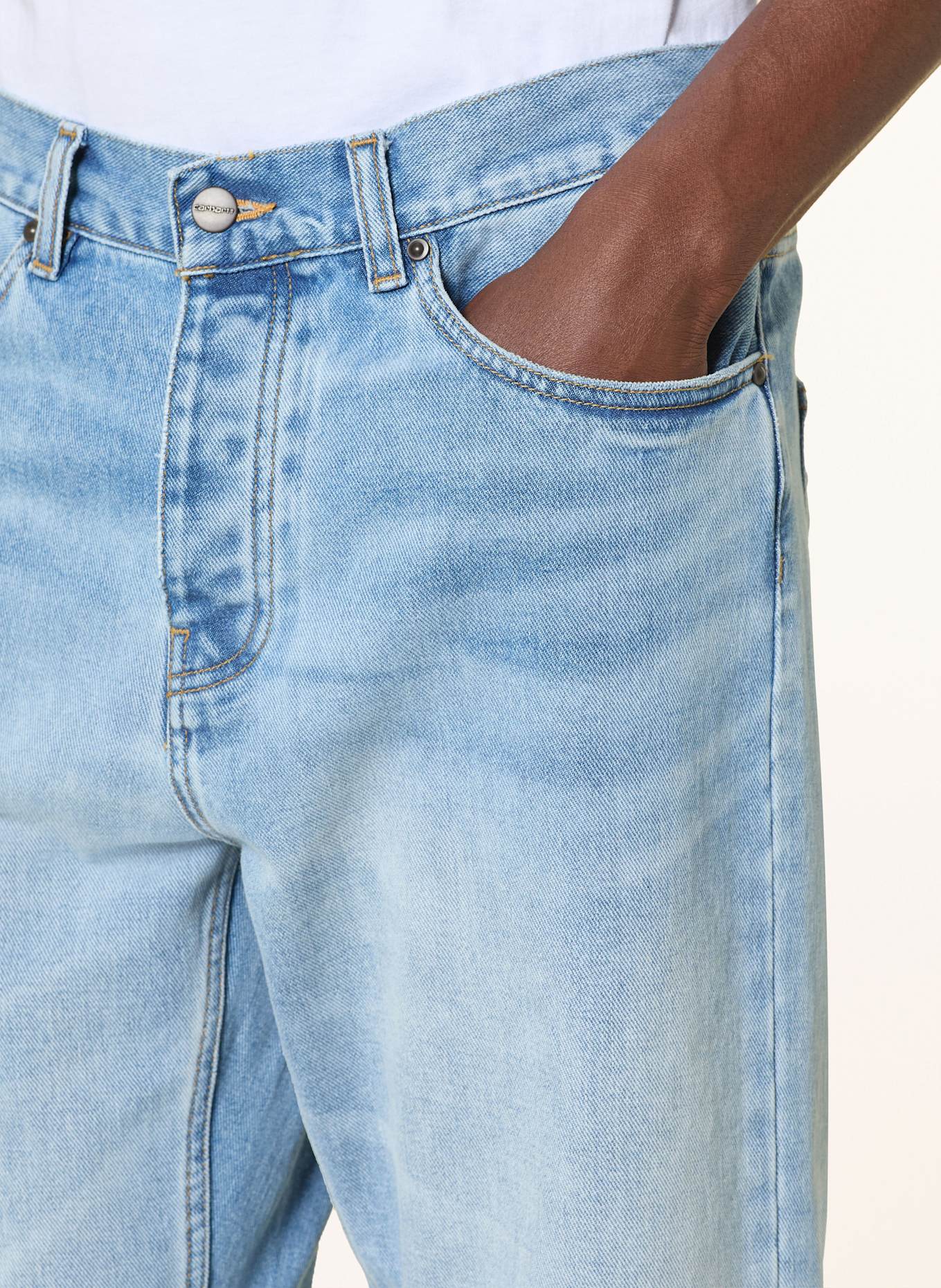 carhartt WIP Jeans NEWEL coupe relaxée et fuselée: 01Jacob Cohen Cropped Jeans for Women
